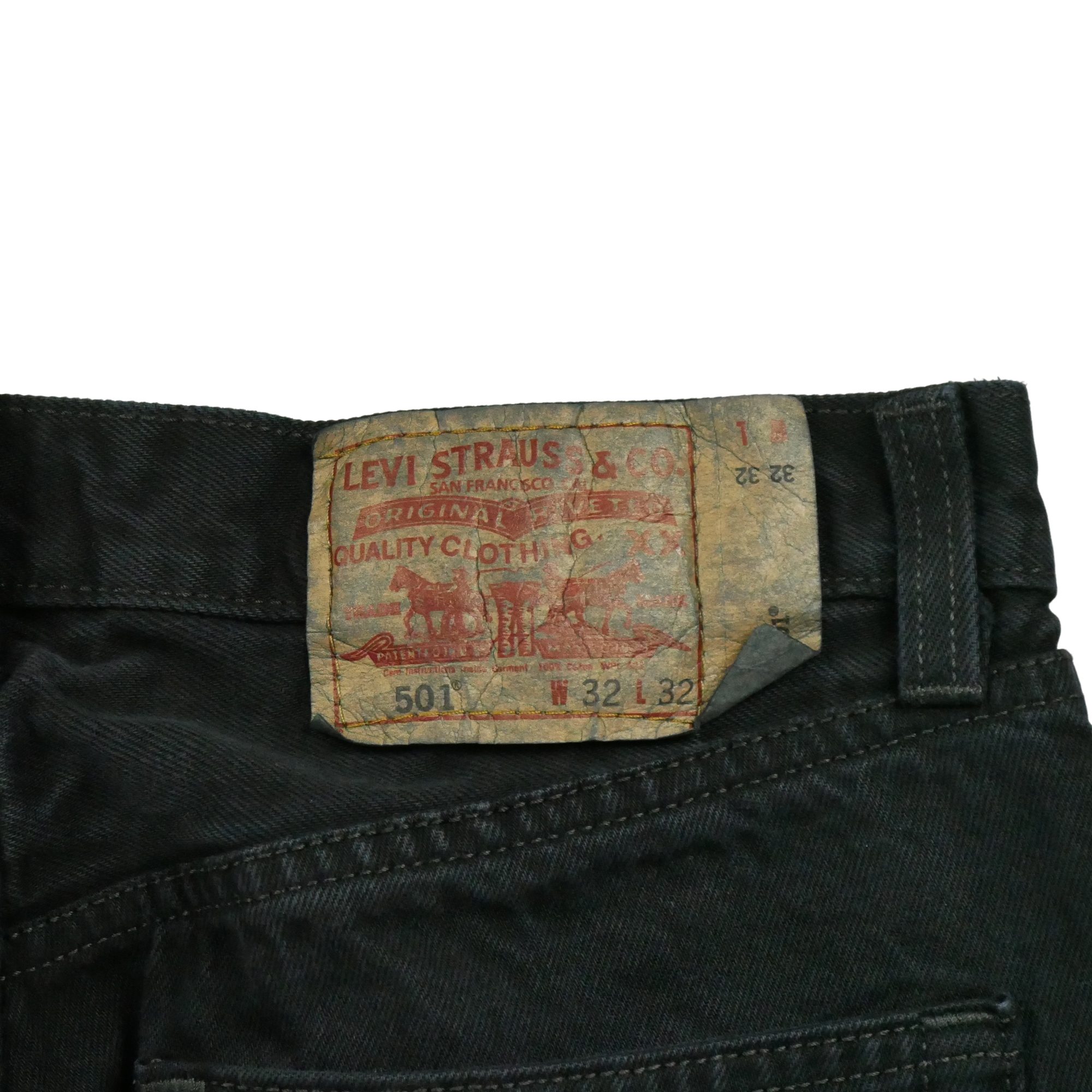Jean Homme Levis 501 Noir 5