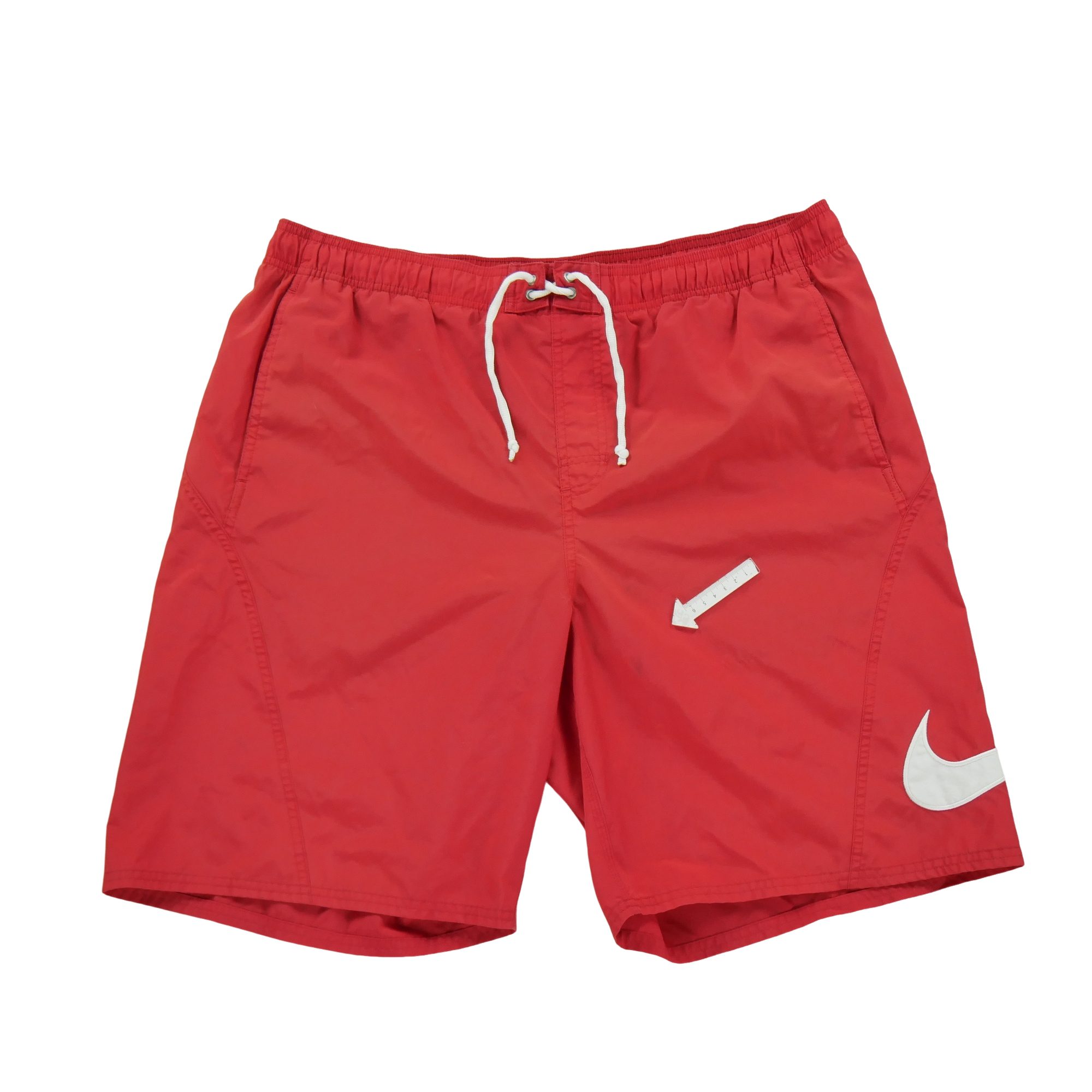 Short de bain Homme  solo Swoosh Rouge 5