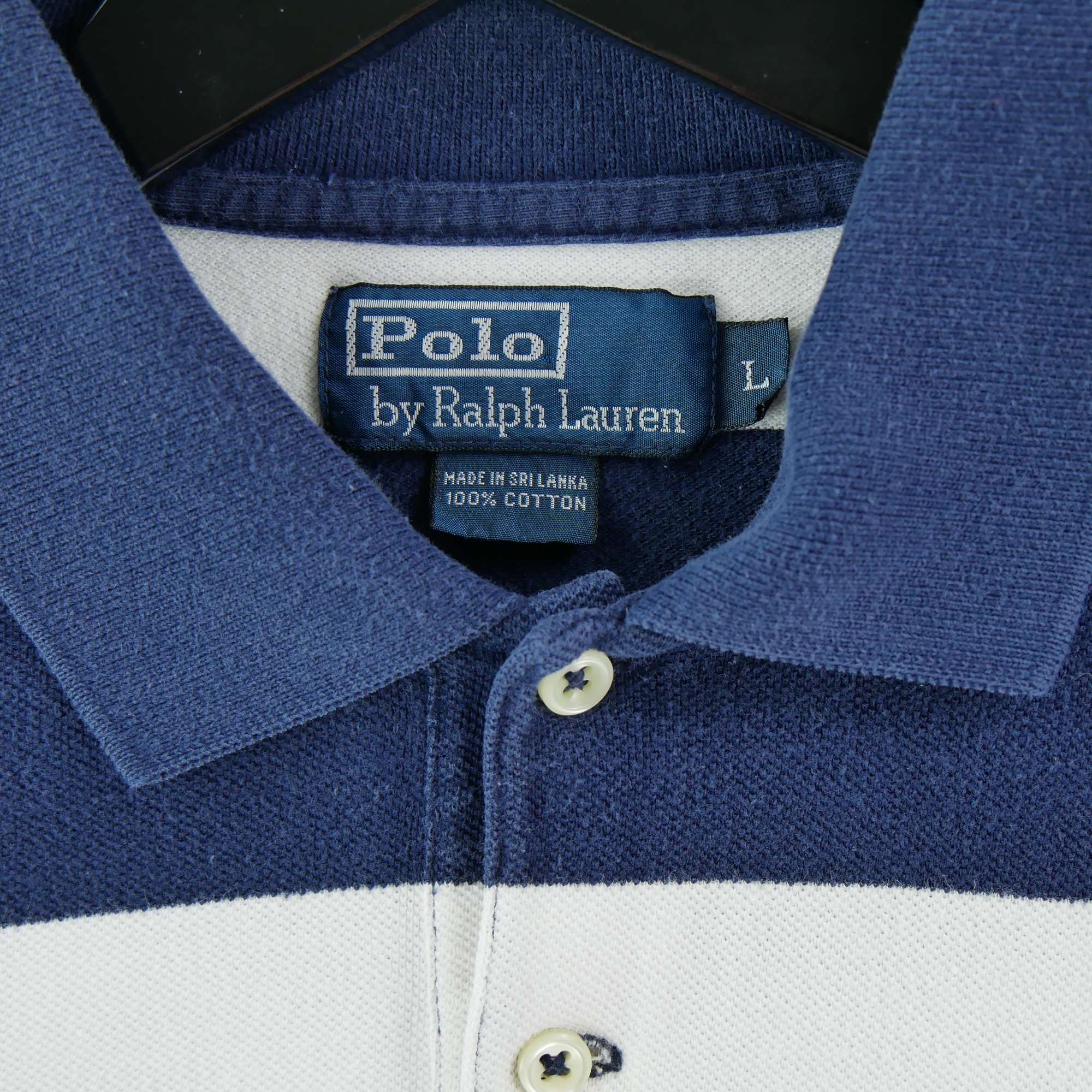 Polo manches courtes Homme  Marine 7