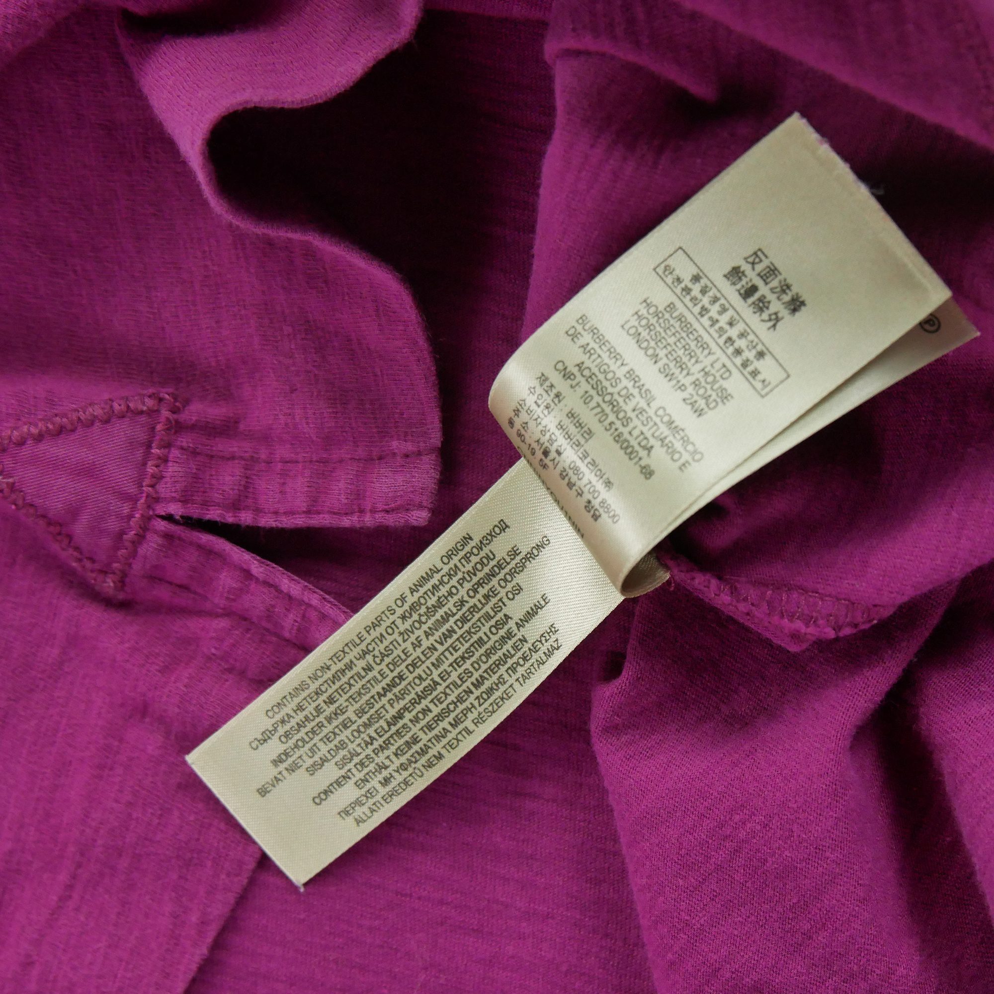 Polo manches courtes Femme  Violet 7