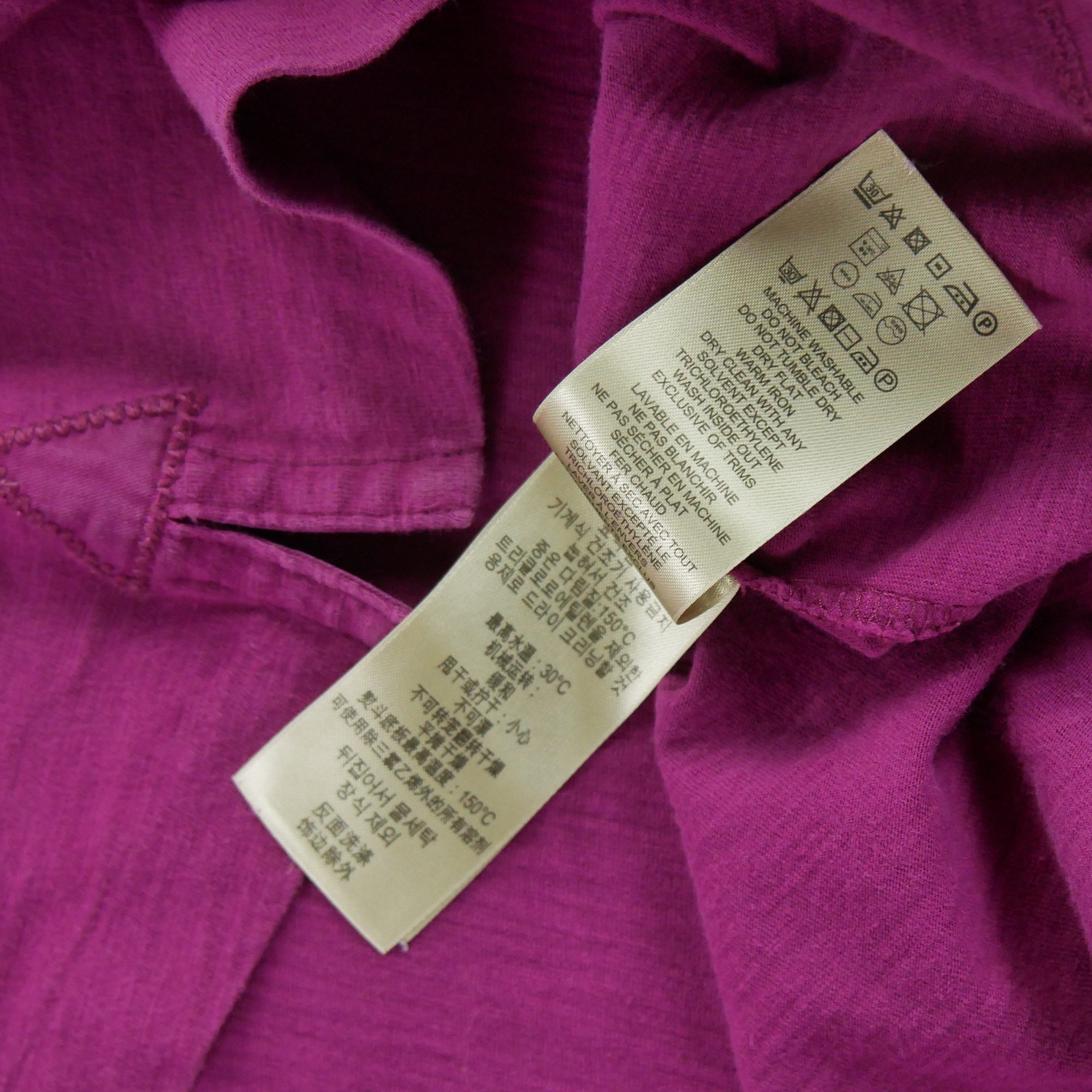Polo manches courtes Femme  Violet 8