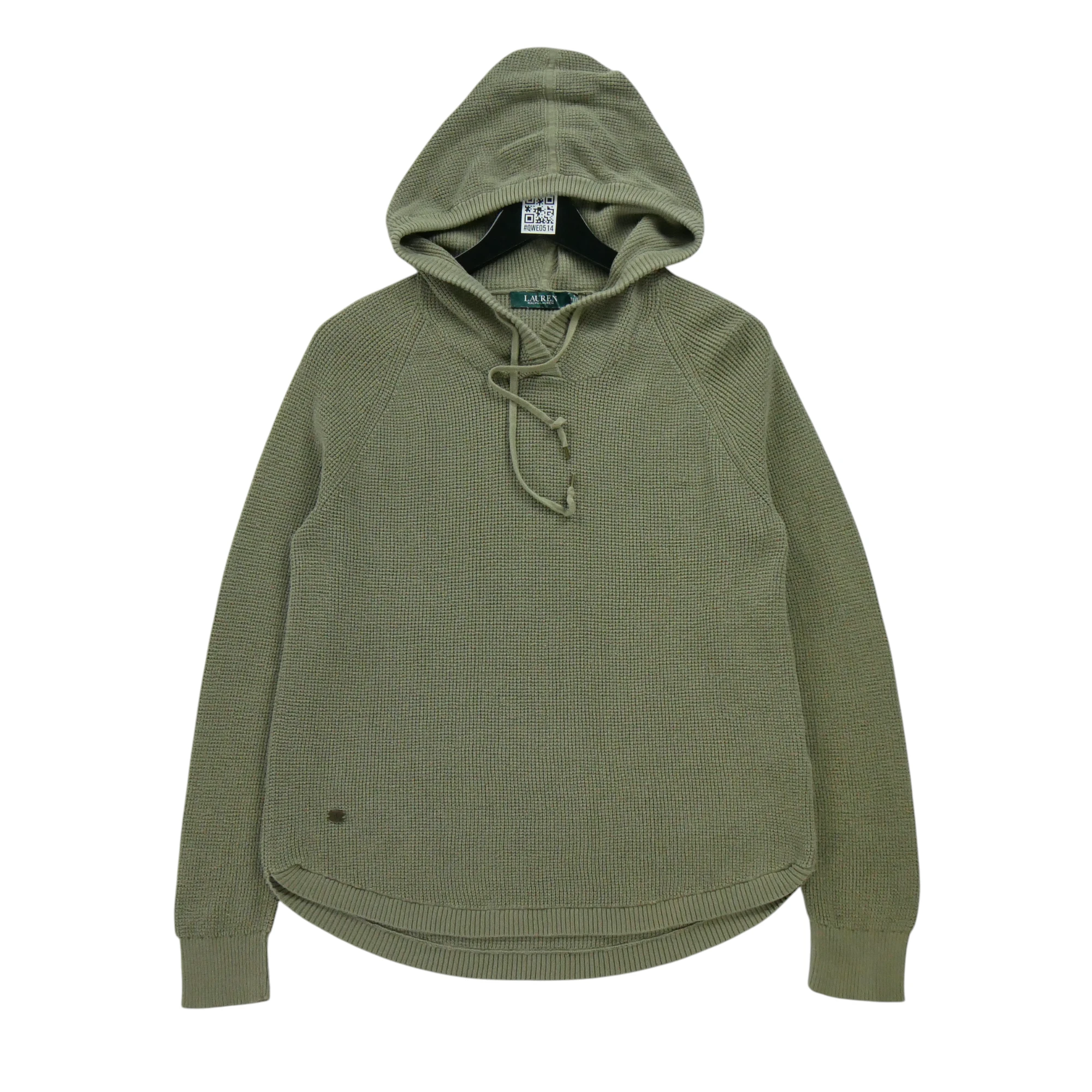 Sweat à capuche Femme  Kaki 1