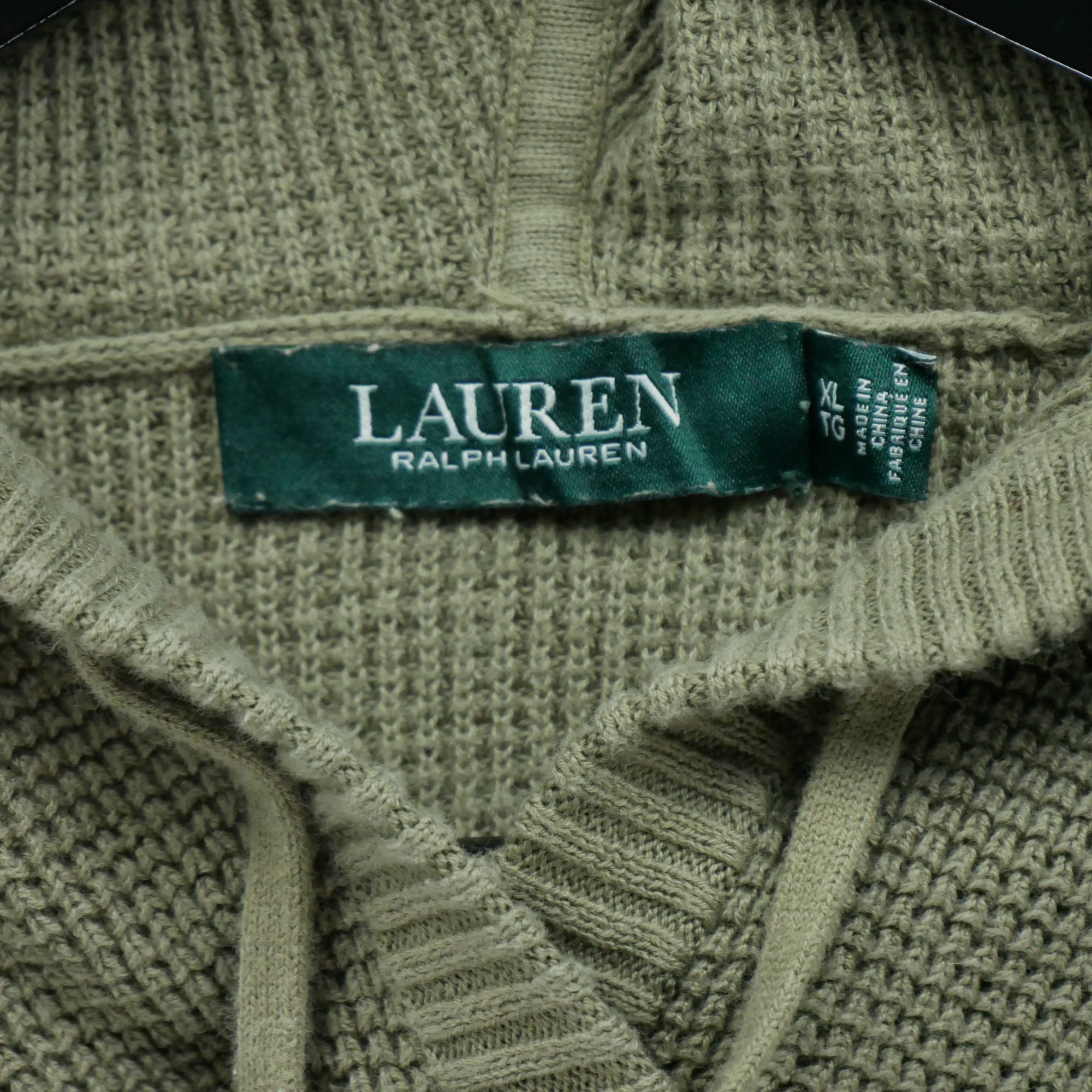 Sweat à capuche Femme  Kaki 5