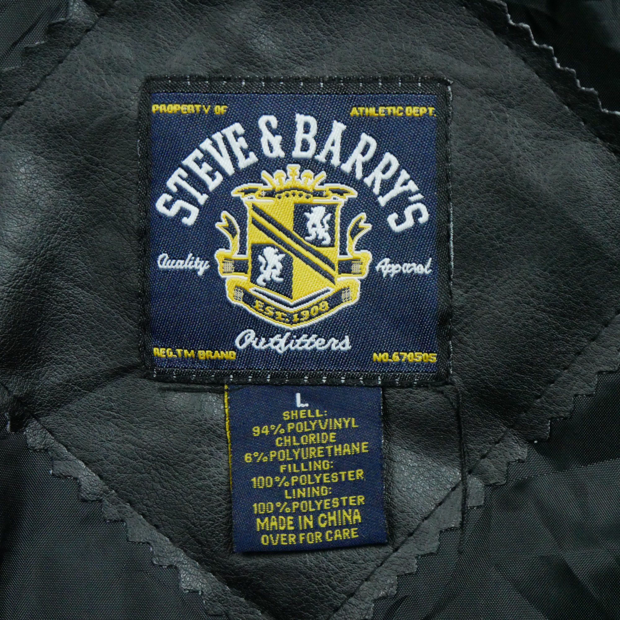 Veste en cuir Steve and Barrys Ohio State Buckeyes NCAA 13