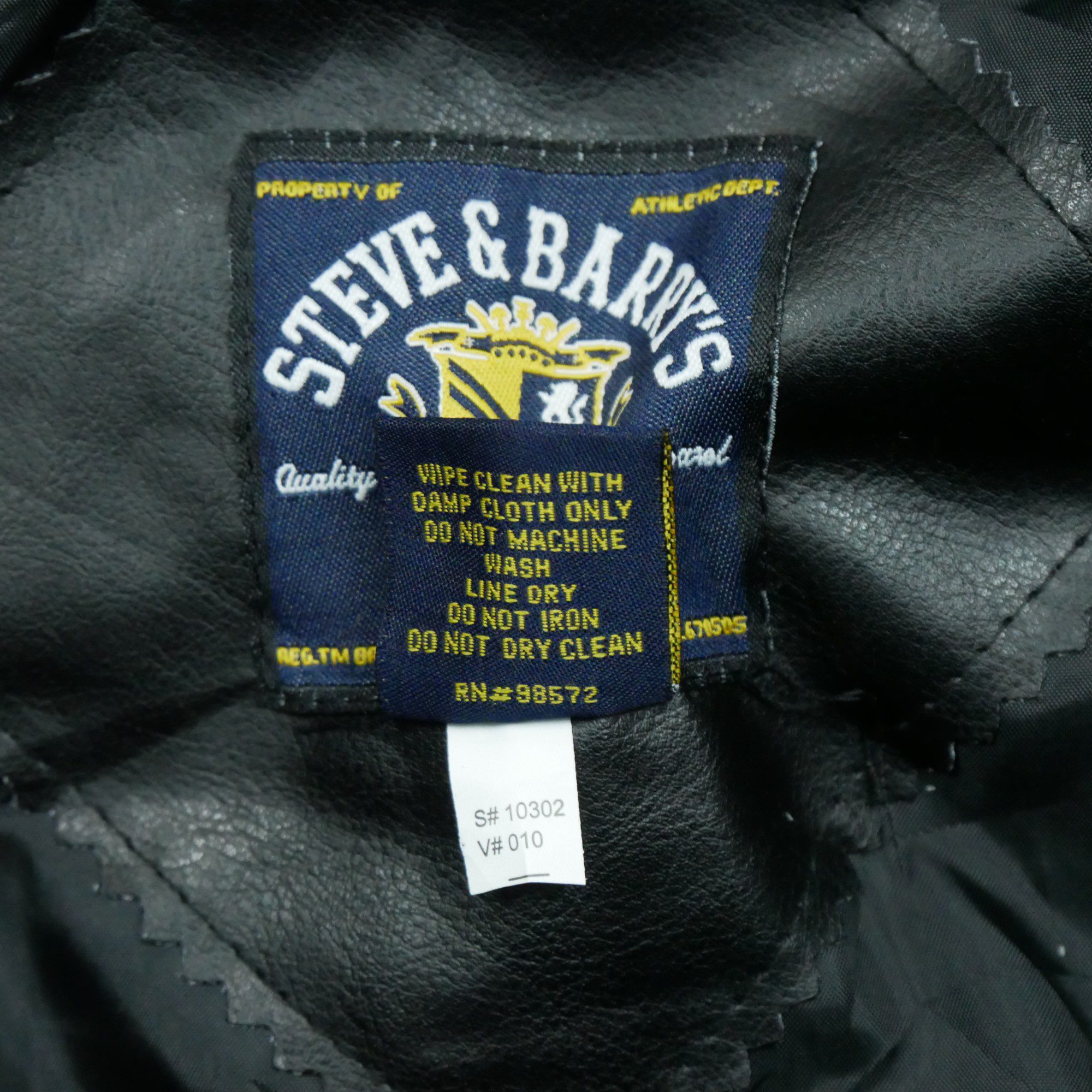 Veste en cuir Steve and Barrys Ohio State Buckeyes NCAA 14