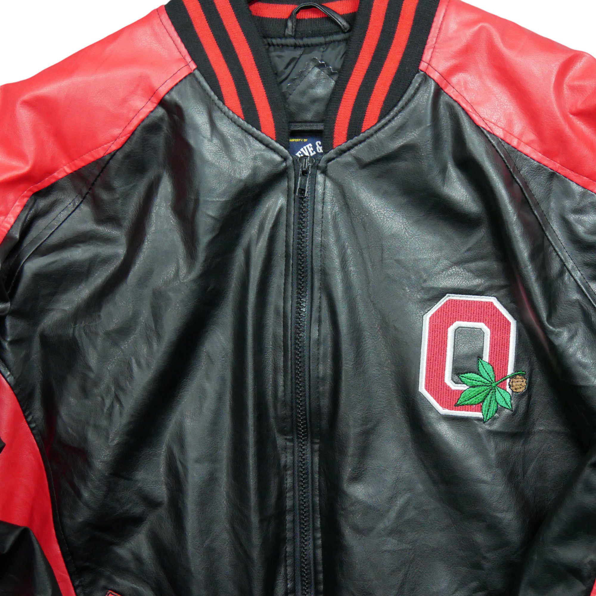 Veste en cuir Steve and Barrys Ohio State Buckeyes NCAA 4