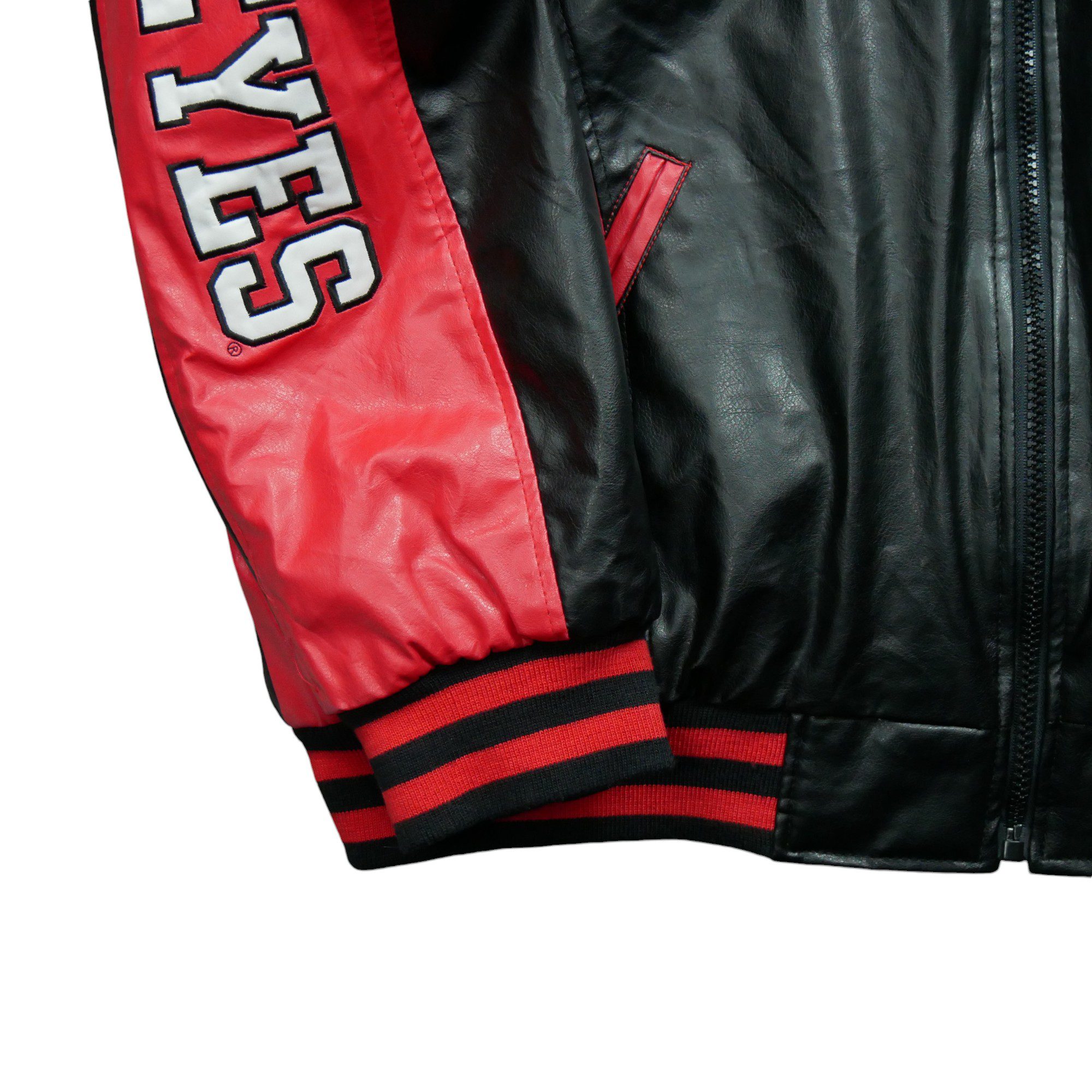 Veste en cuir Steve and Barrys Ohio State Buckeyes NCAA 6
