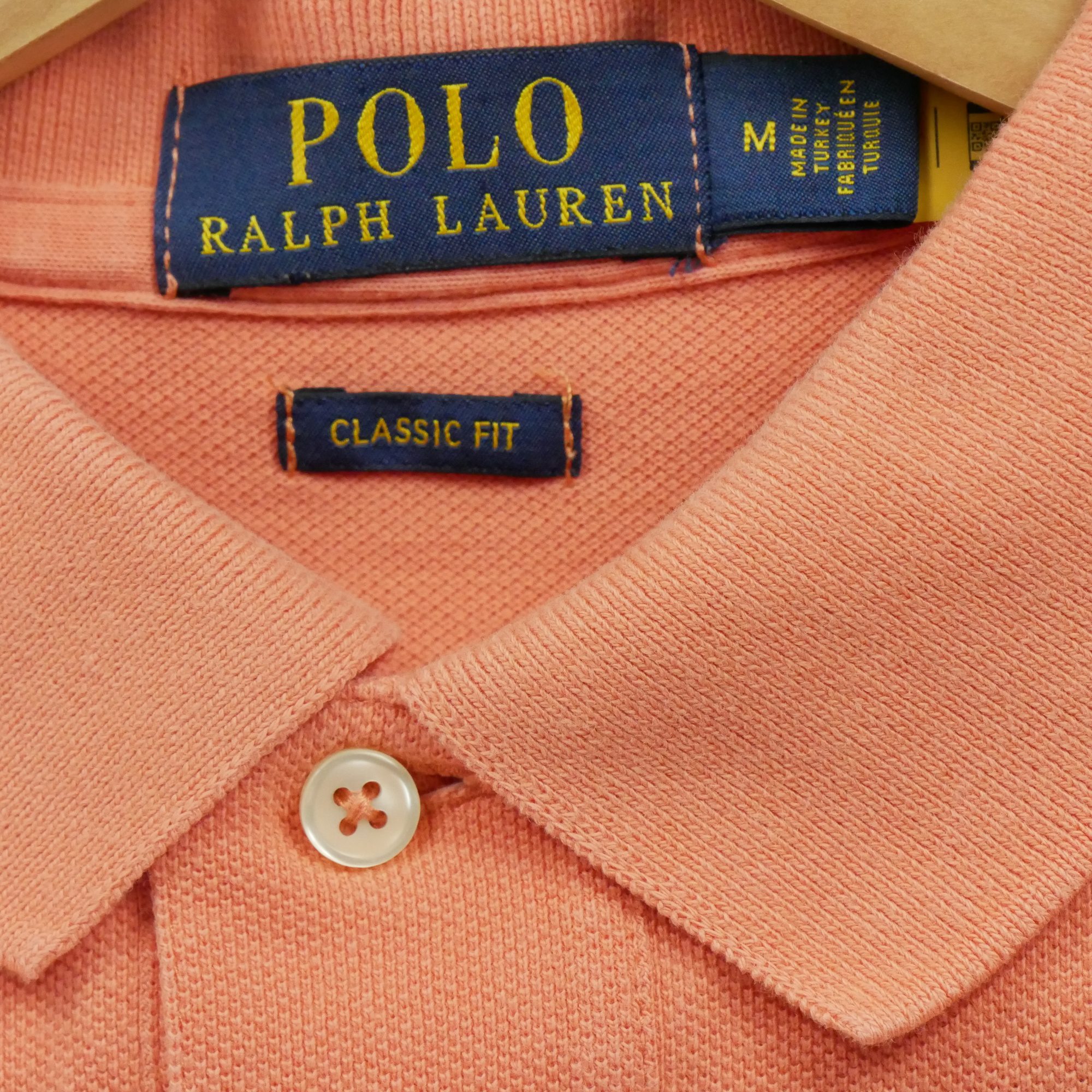Polo manches courtes Homme  Corail 8