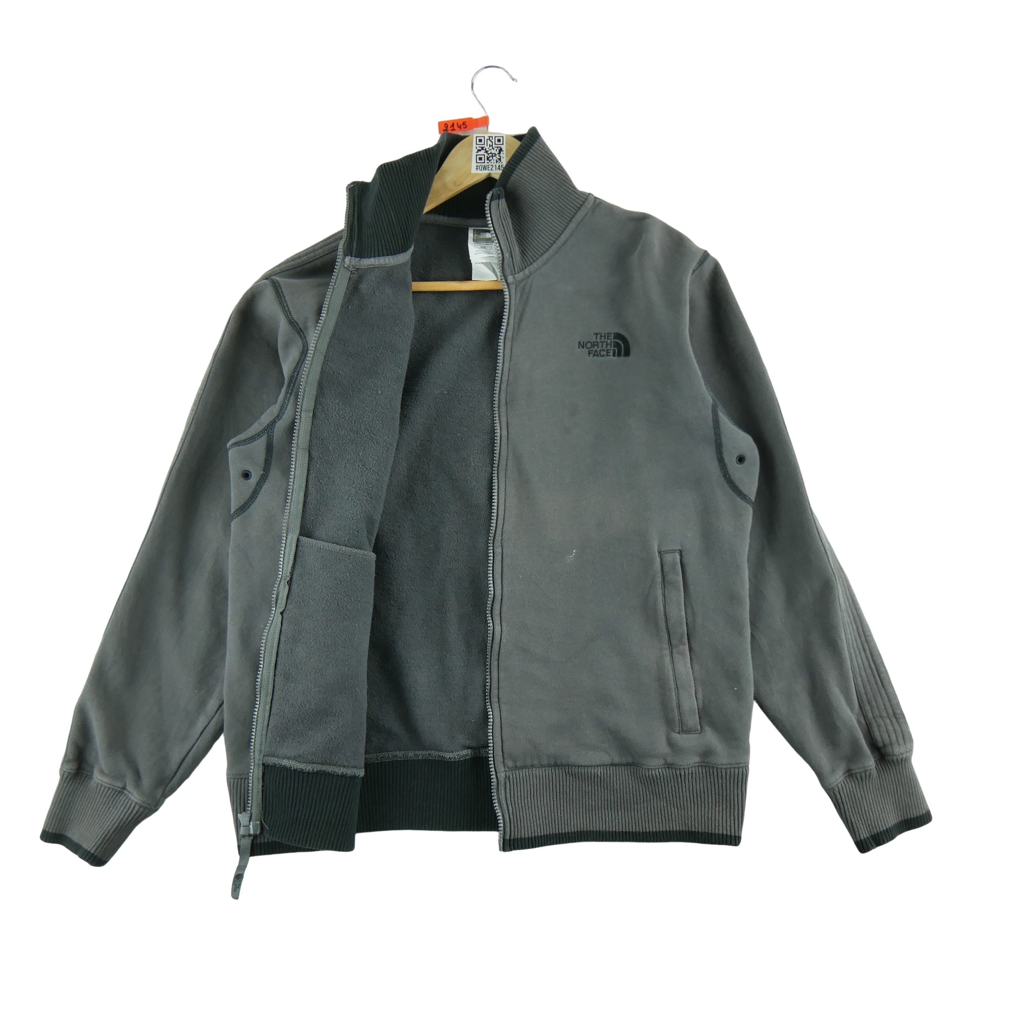 Sweat Homme  full zip TNF Marron 3