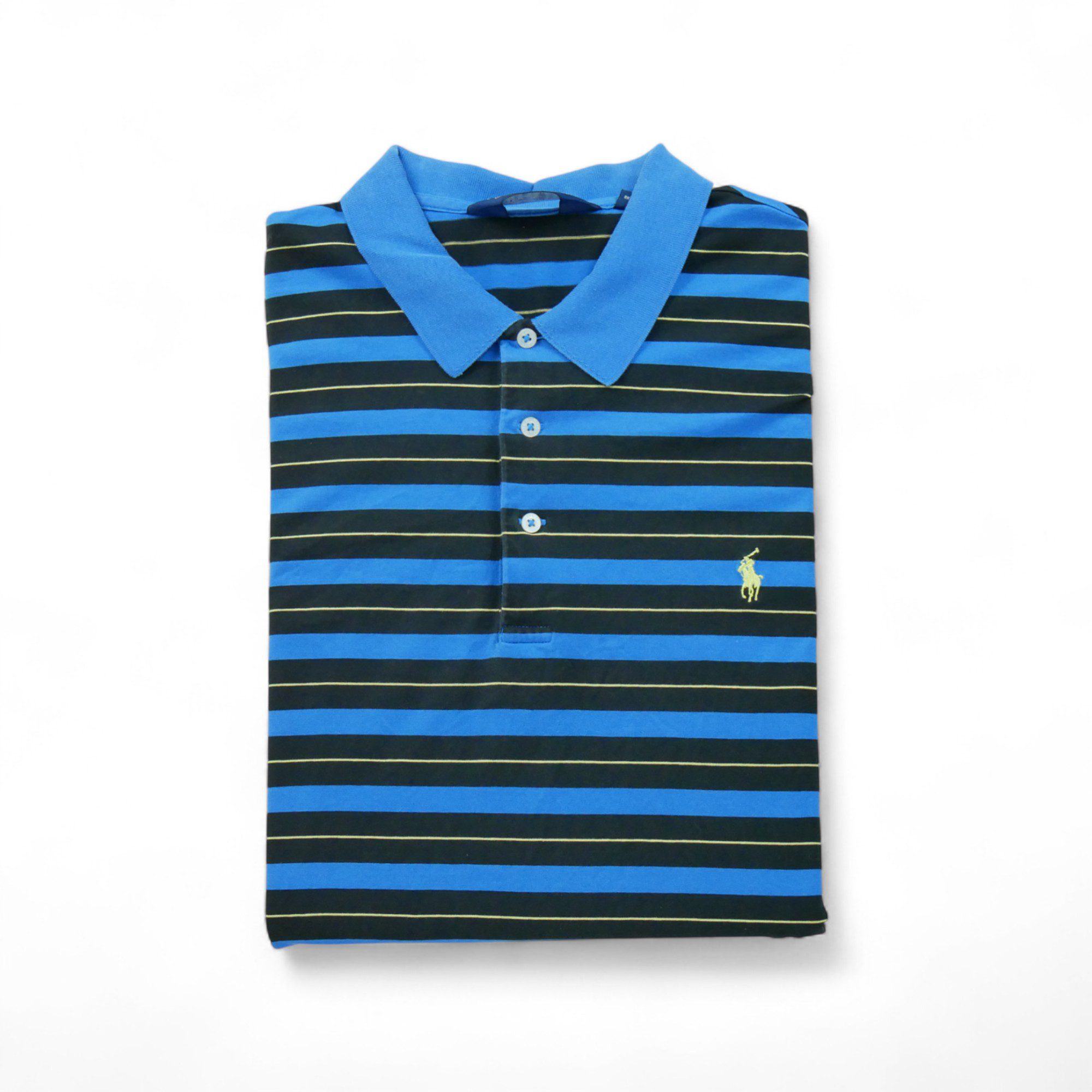 Polo manches courtes Homme Golf Bleu - Excellent état