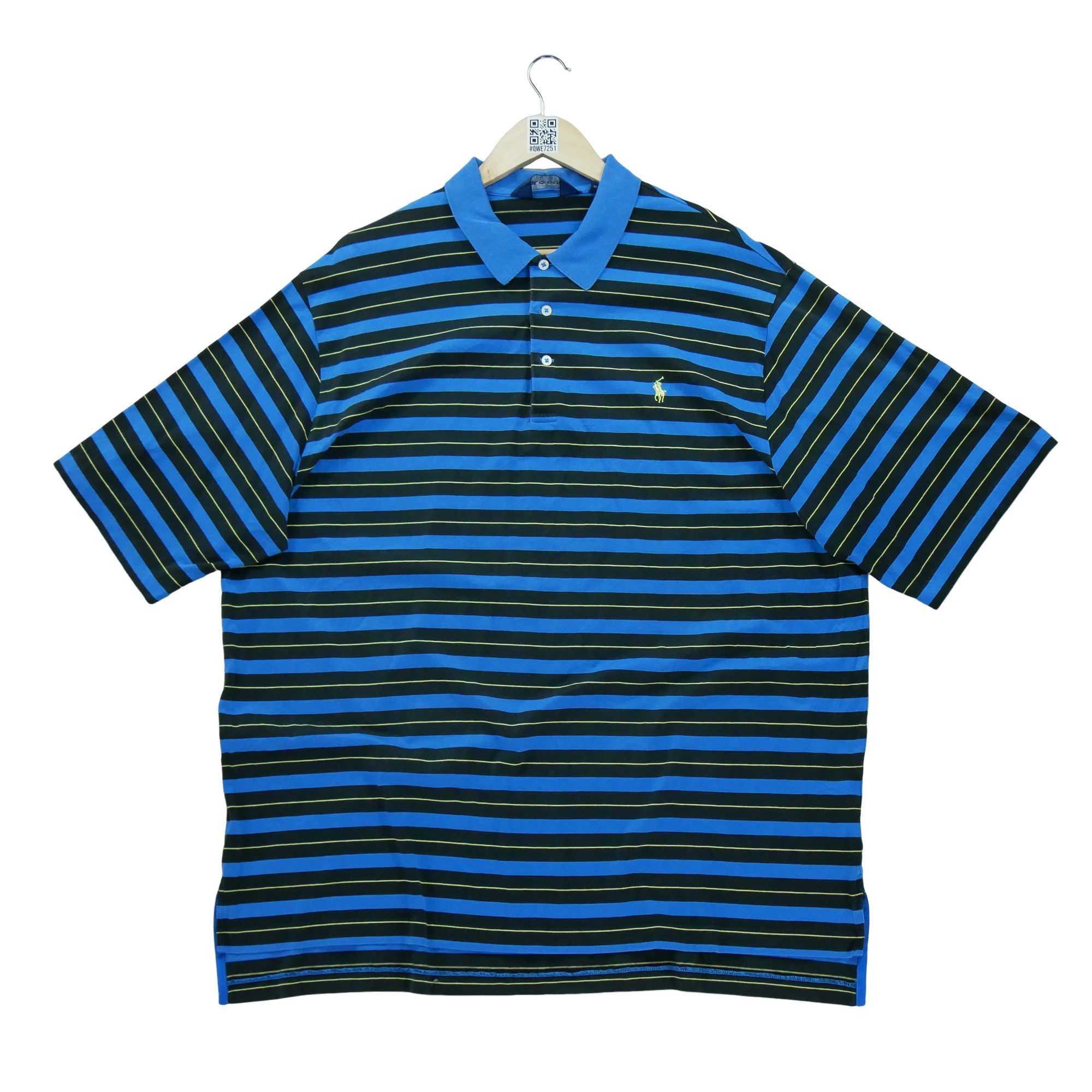 Polo manches courtes Homme  Golf Bleu 2