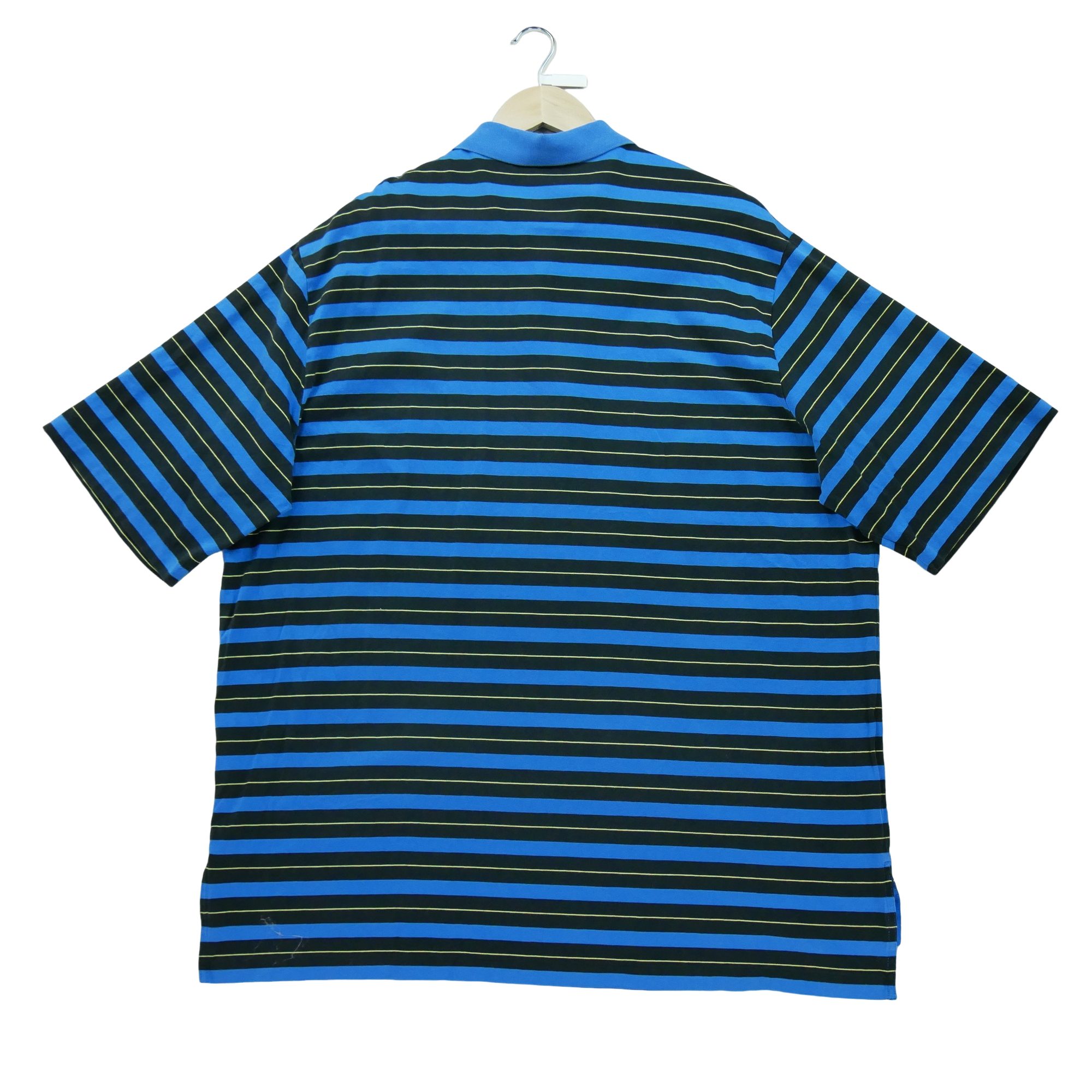 Polo manches courtes Homme  Golf Bleu 3