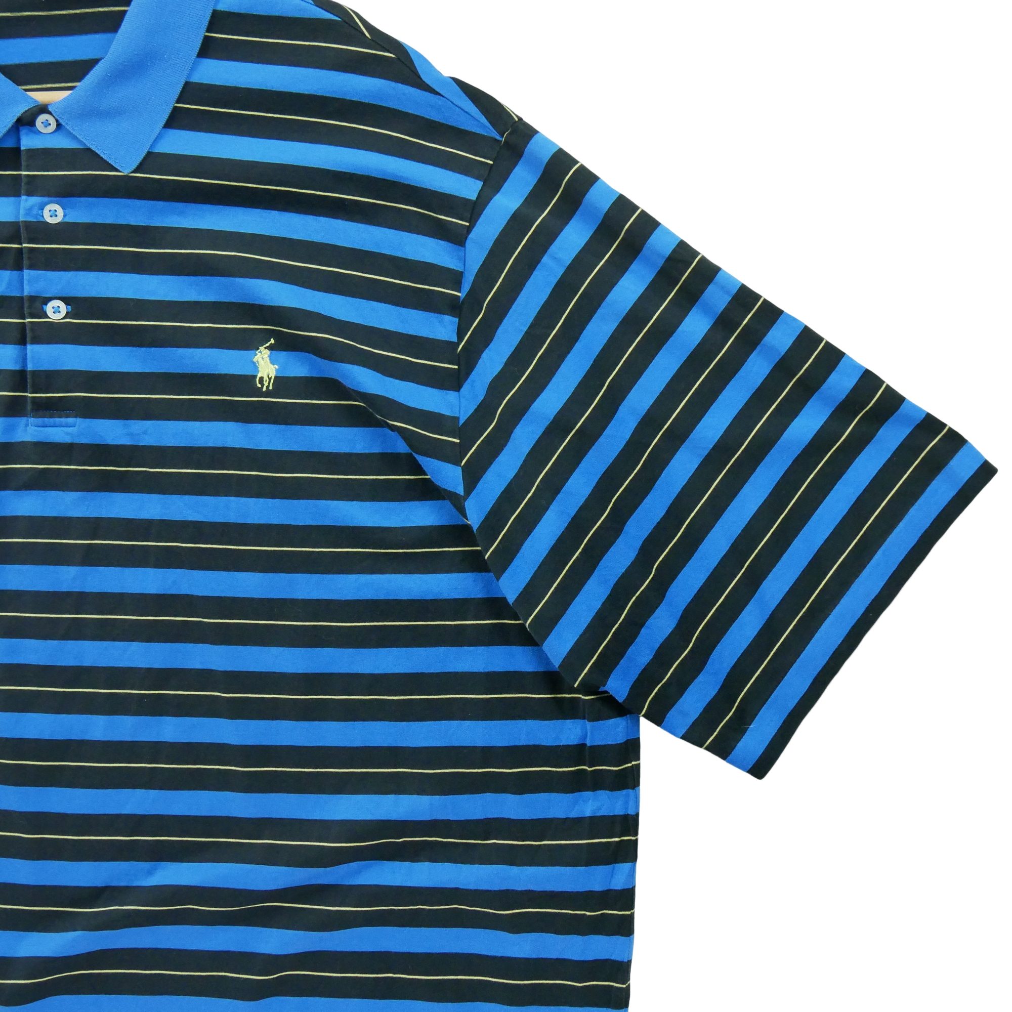 Polo manches courtes Homme  Golf Bleu 4
