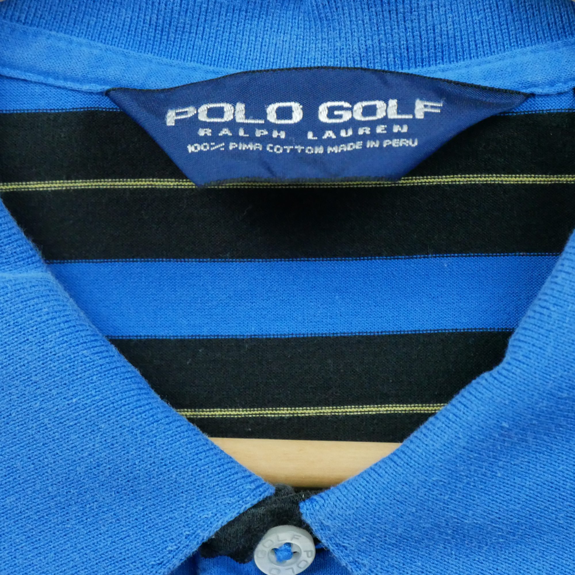 Polo manches courtes Homme  Golf Bleu 6