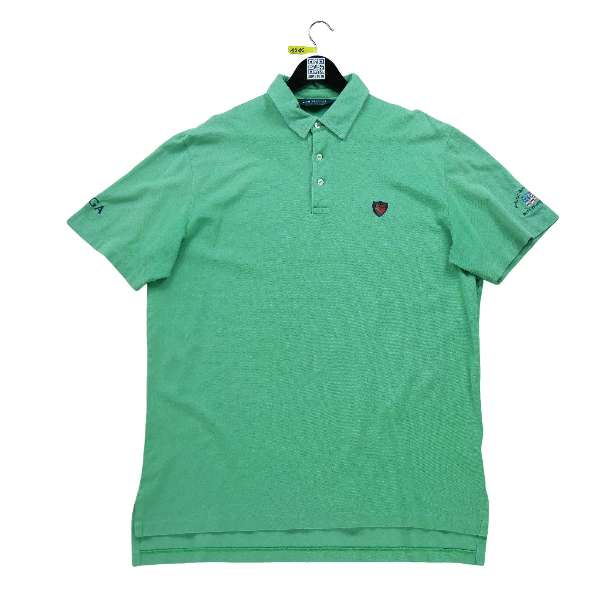 Polo manches courtes Homme  Golf Vert 2