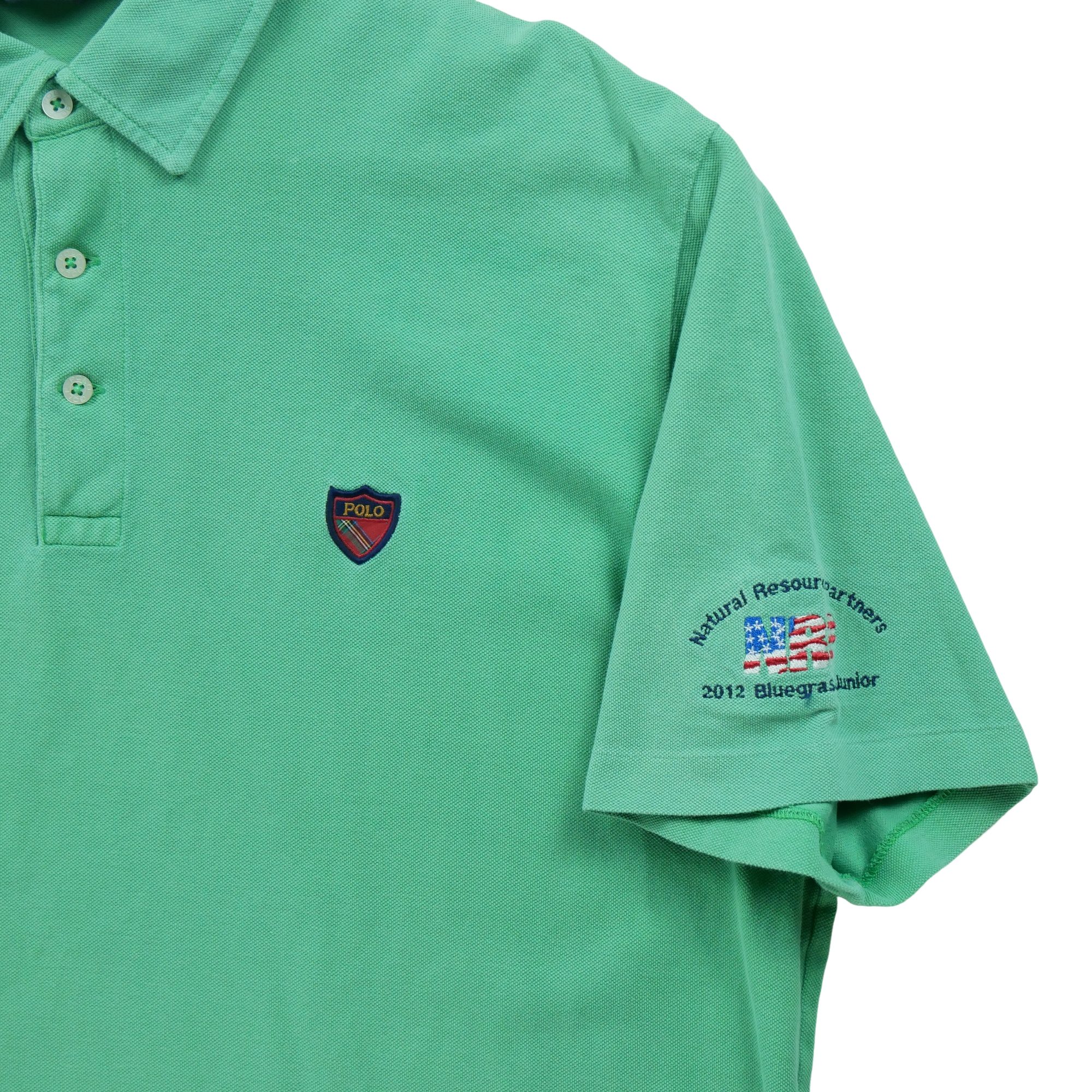 Polo manches courtes Homme  Golf Vert 4