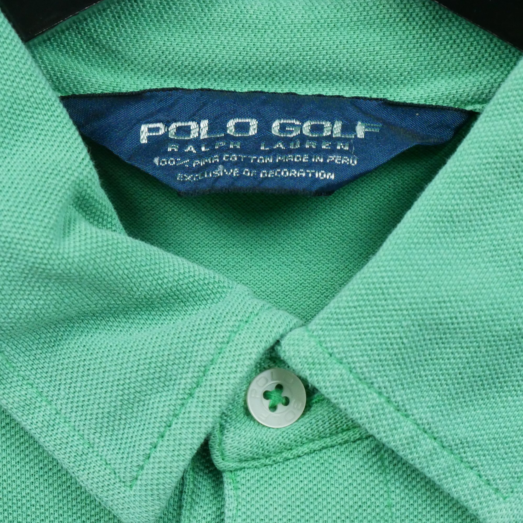 Polo manches courtes Homme  Golf Vert 7