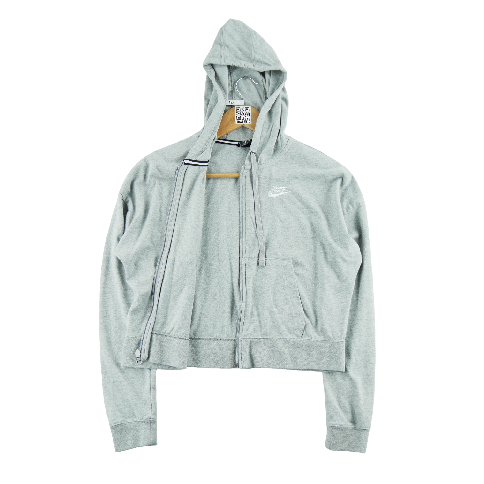 Sweat Femme  full-zip Gris 3