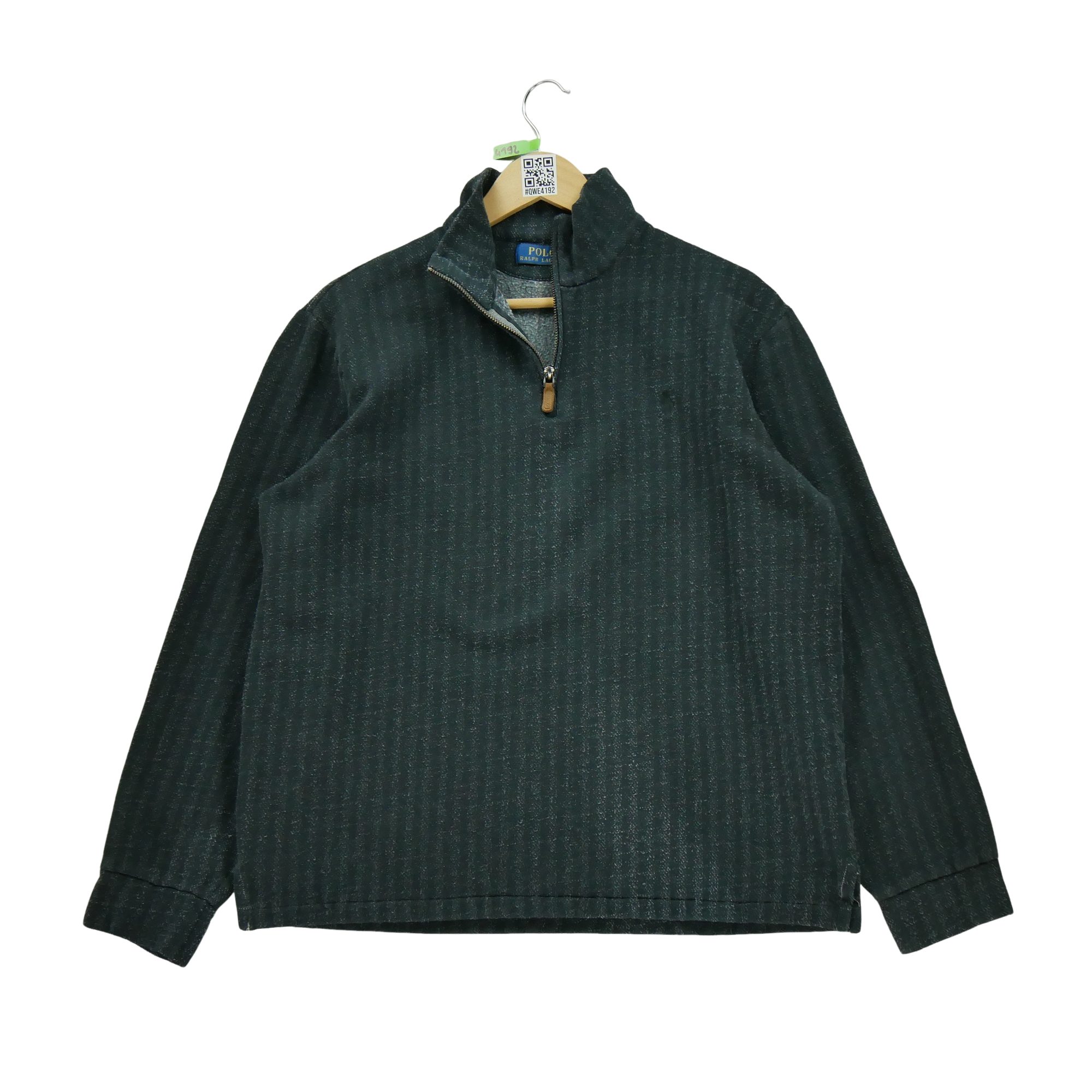 Pull Homme  demi-zippé Noir - Très bon état