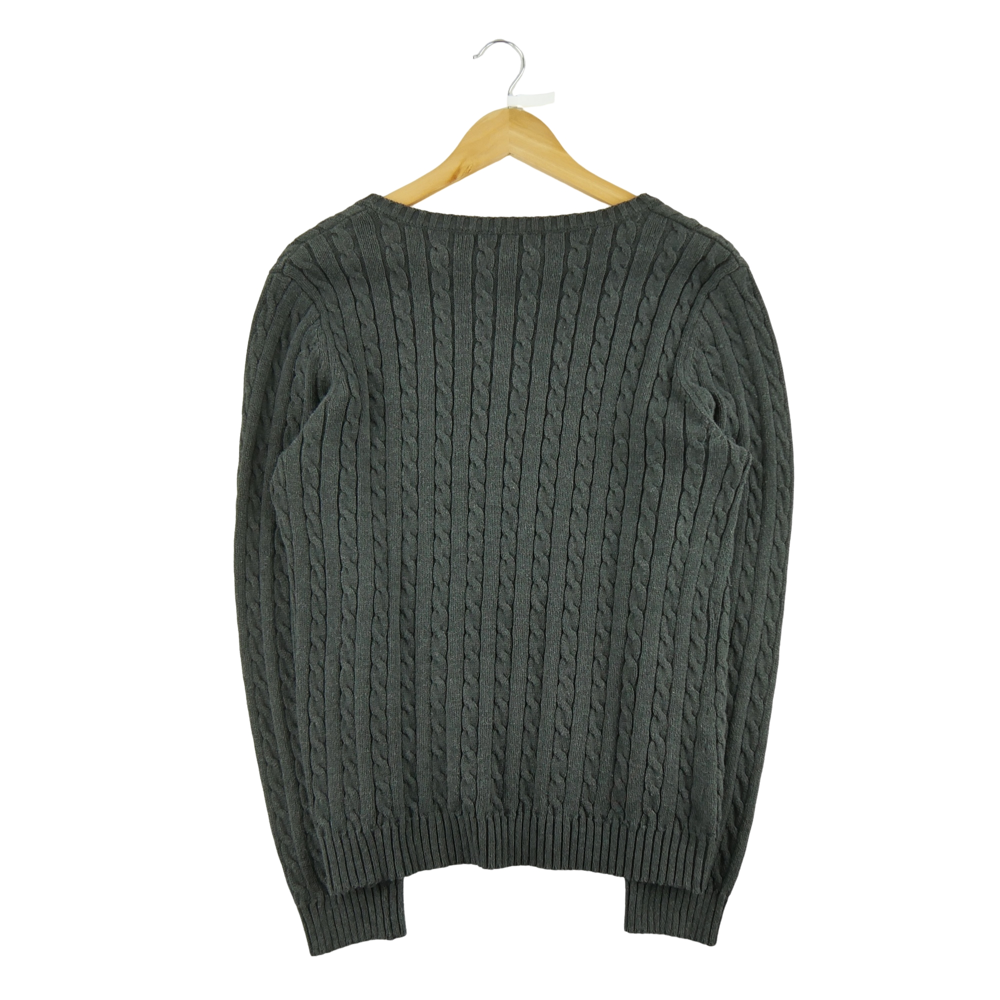 Pull Femme  maille torsadée Noir 2