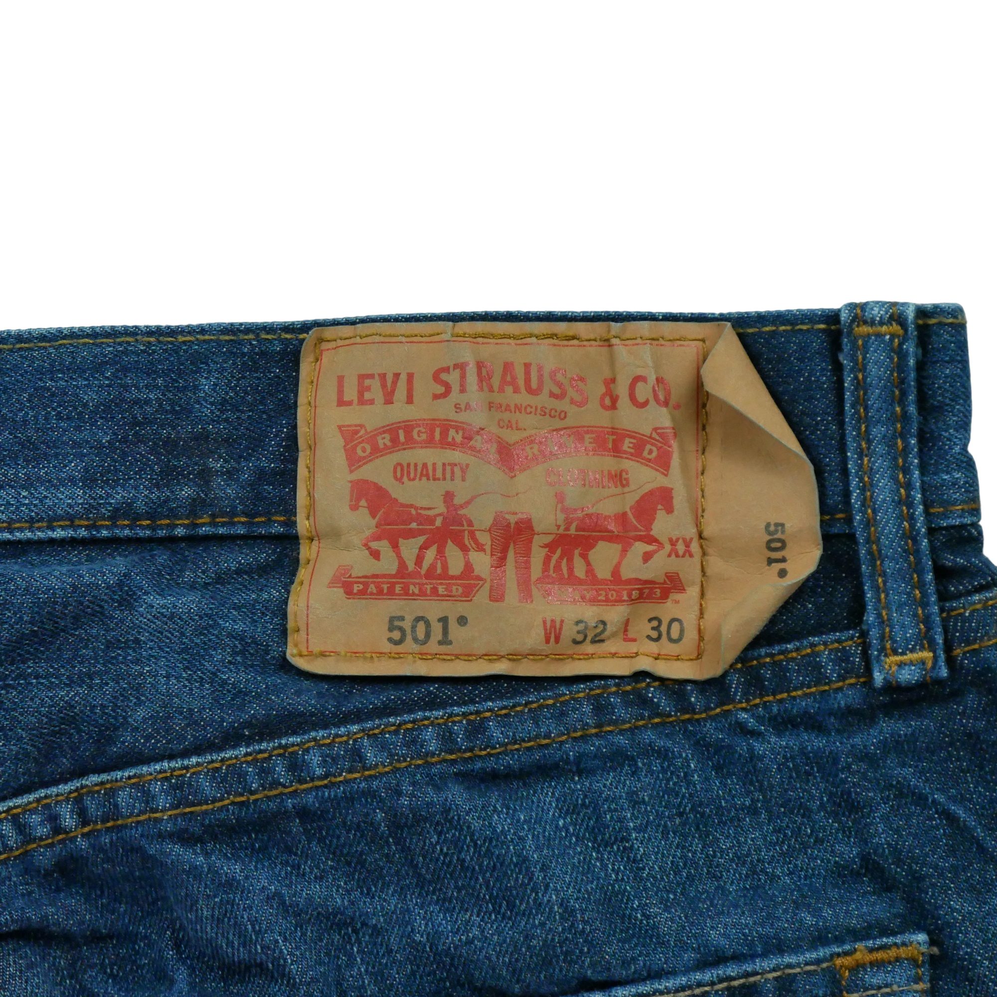 Jean Homme Levis 501 Bleu 6