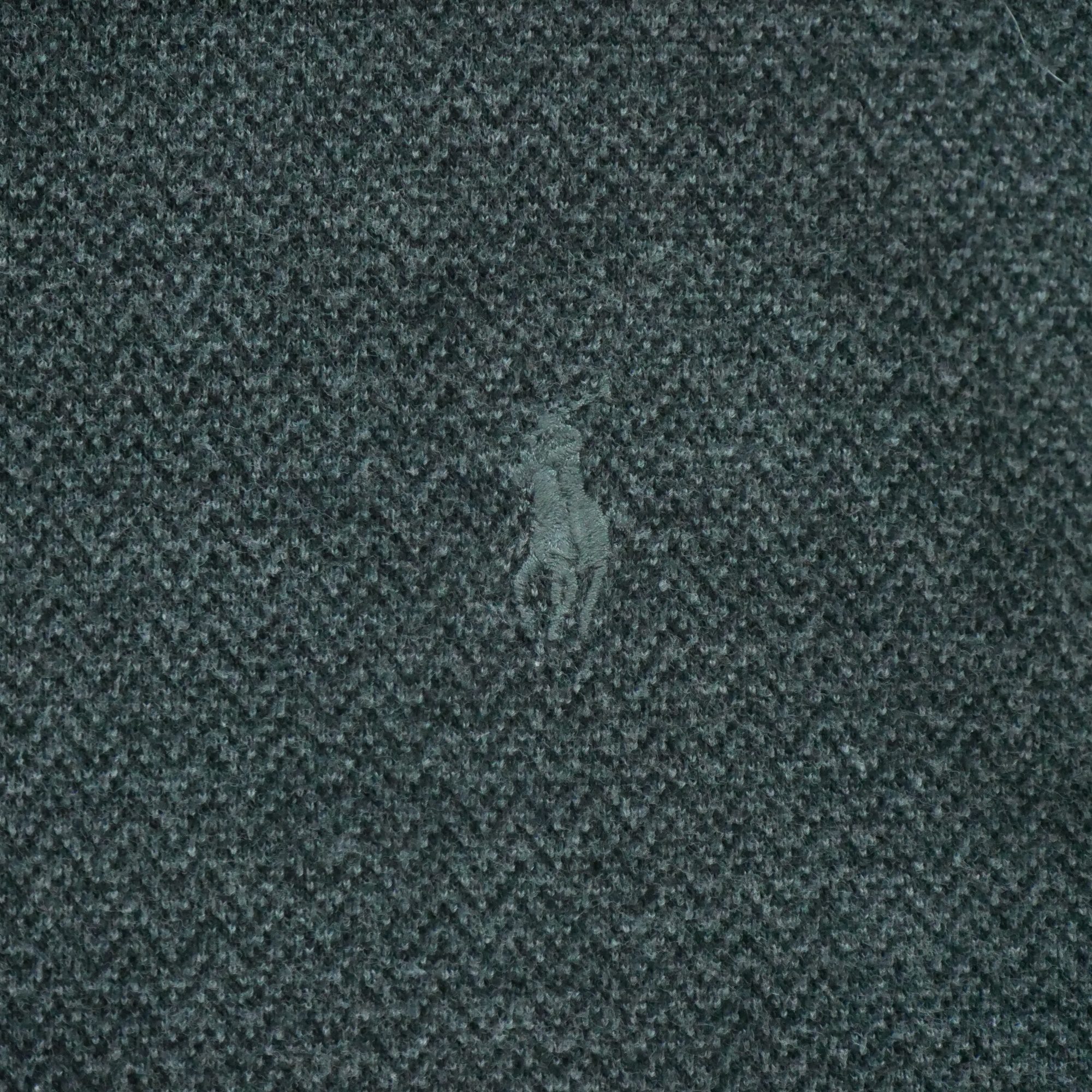 Polo manches longues Homme  Gris 5
