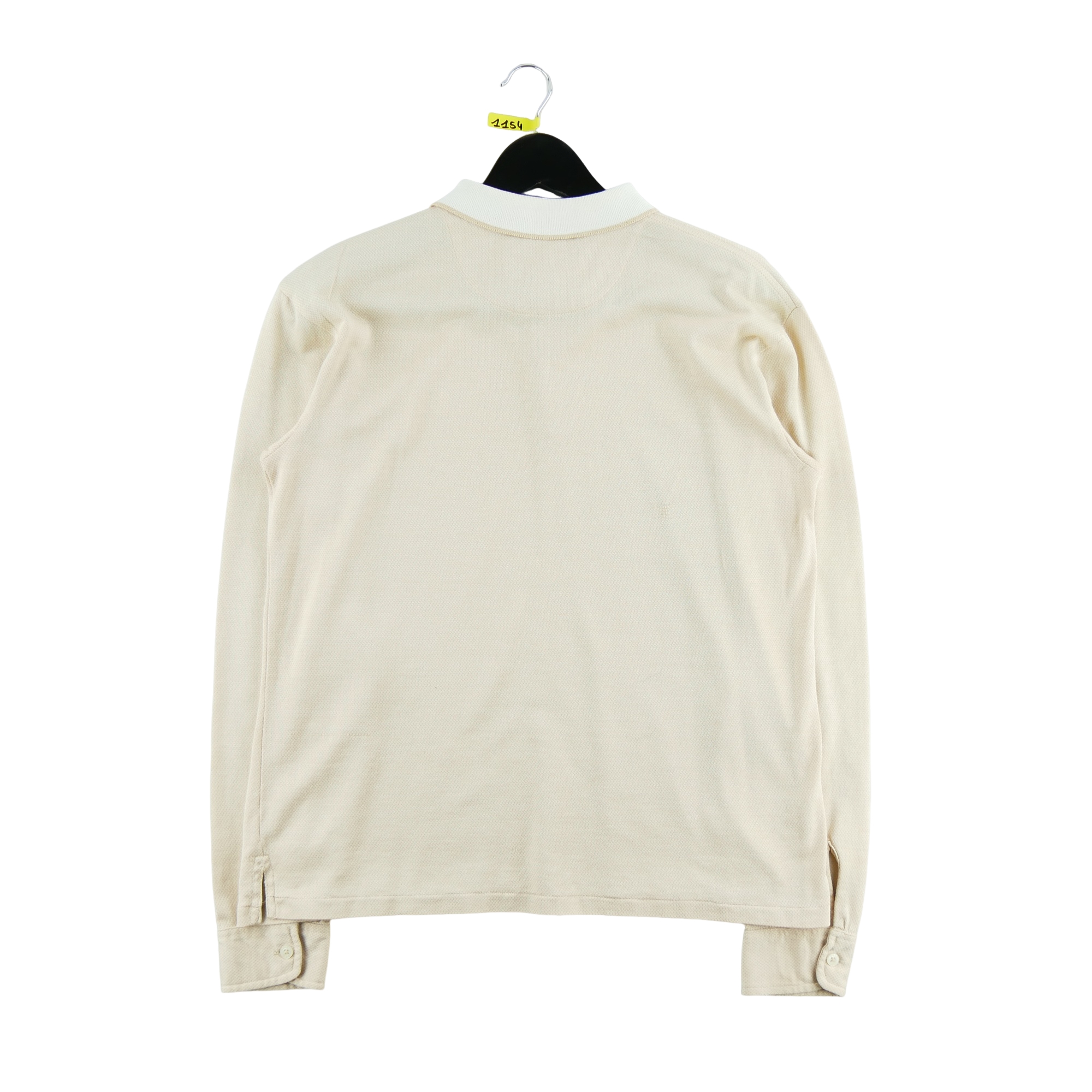 Polo manches longues Homme  Beige 3