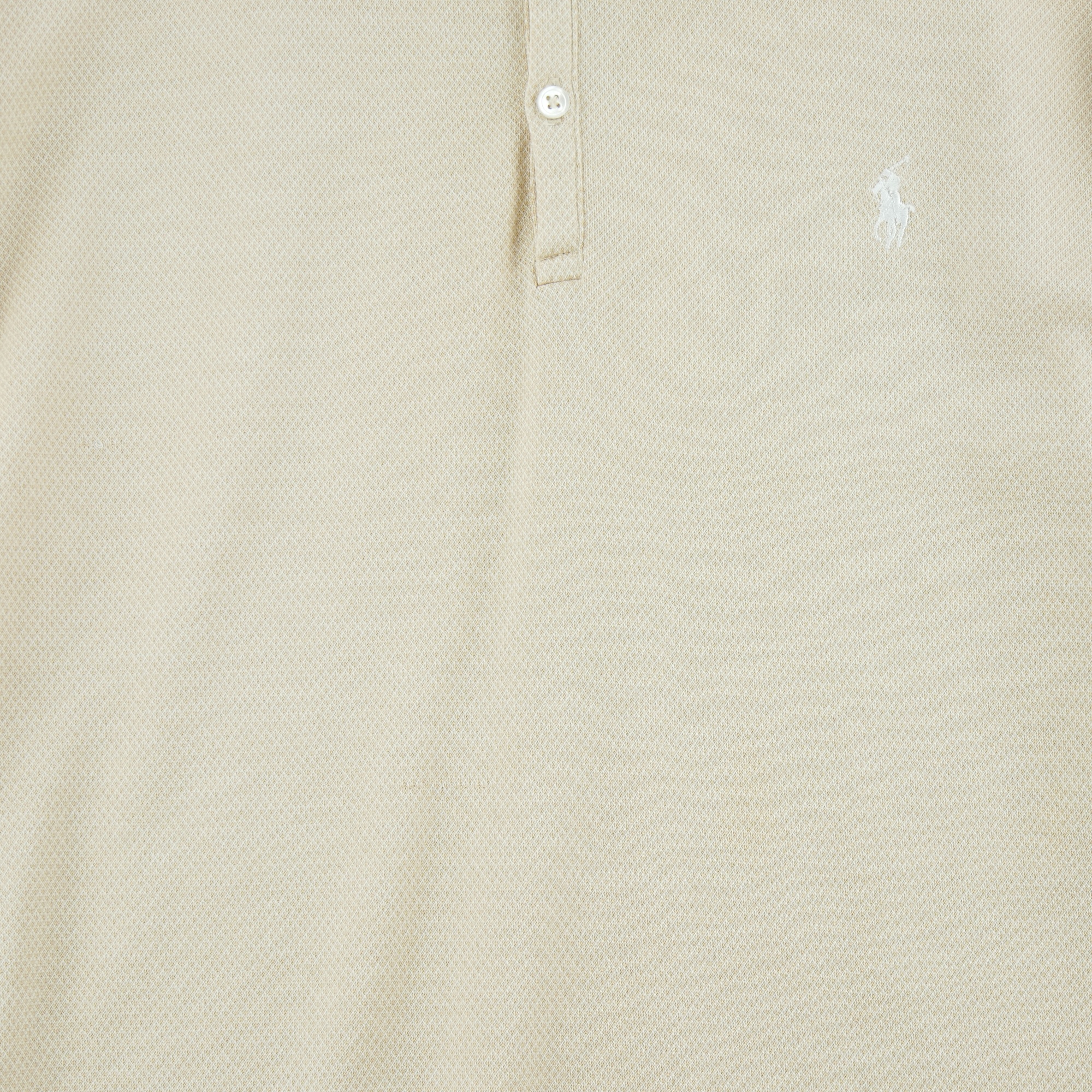 Polo manches longues Homme  Beige 4