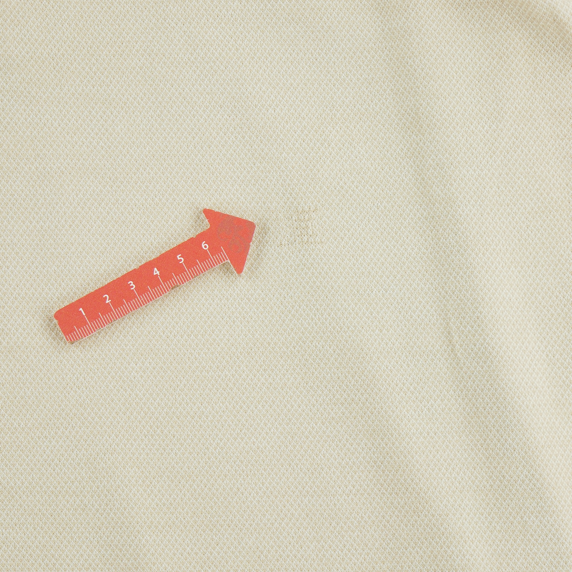 Polo manches longues Homme  Beige 6