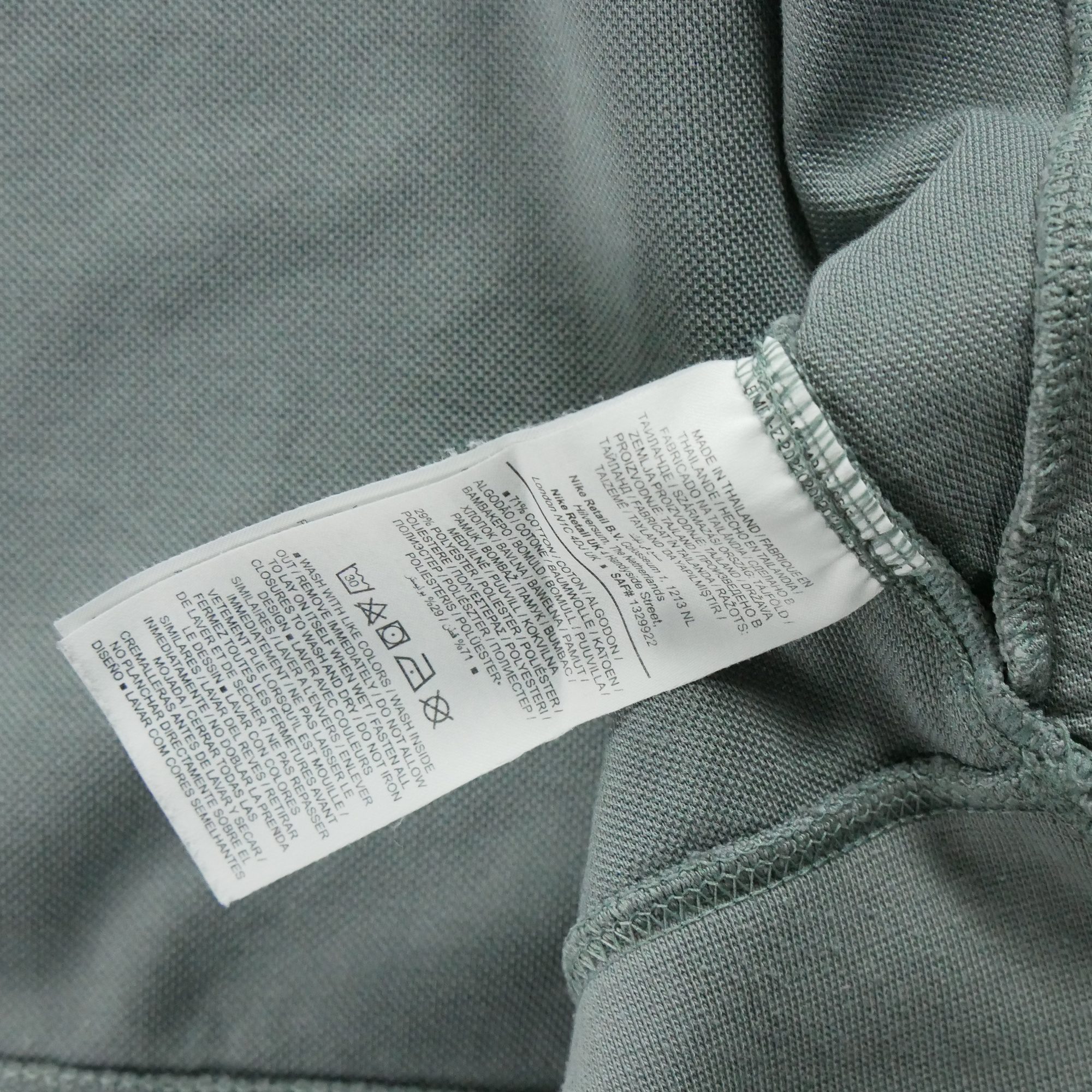 Sweat à capuche Homme  full zip Gris 8