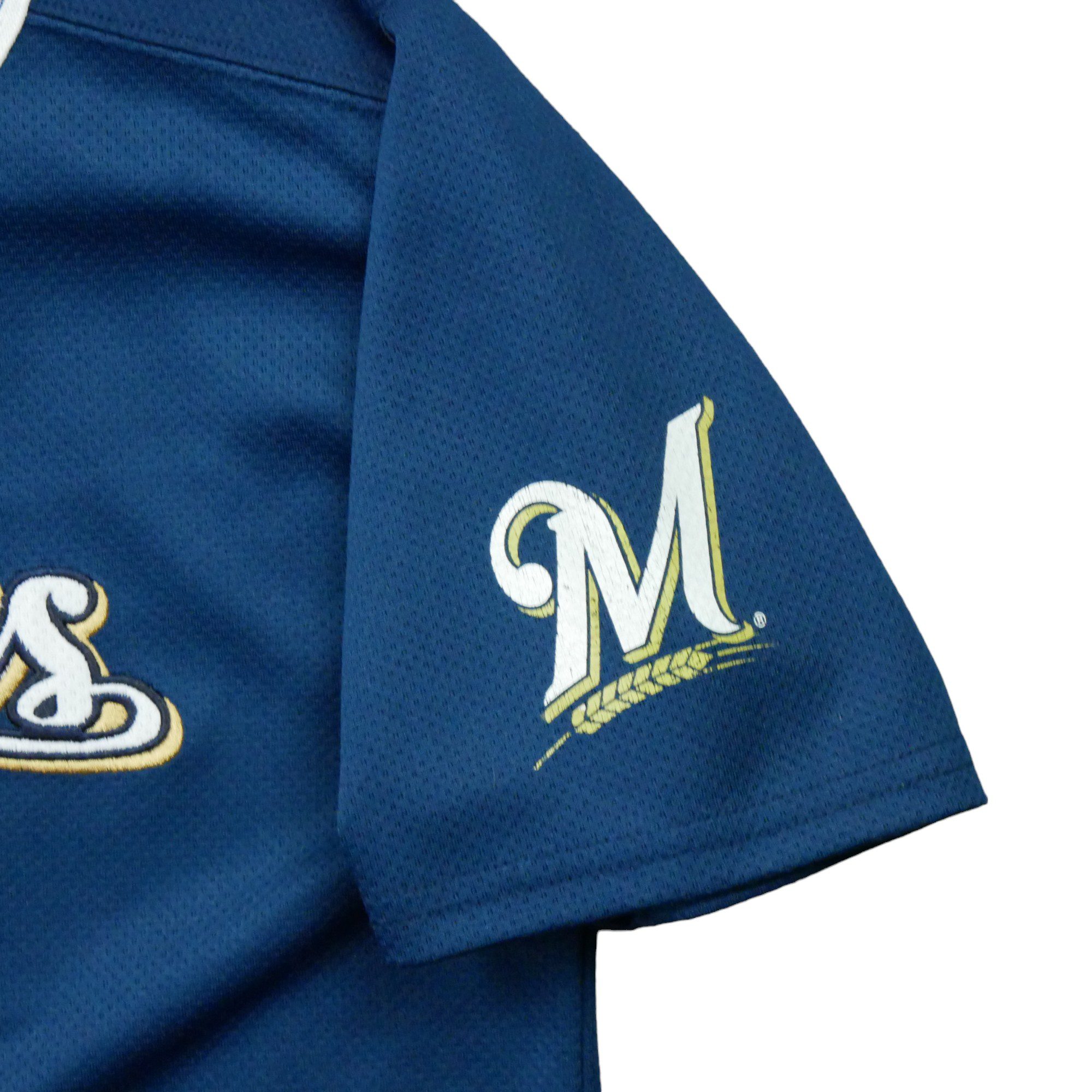 Maillot Majestic Milwaukee Brewers MLB 8