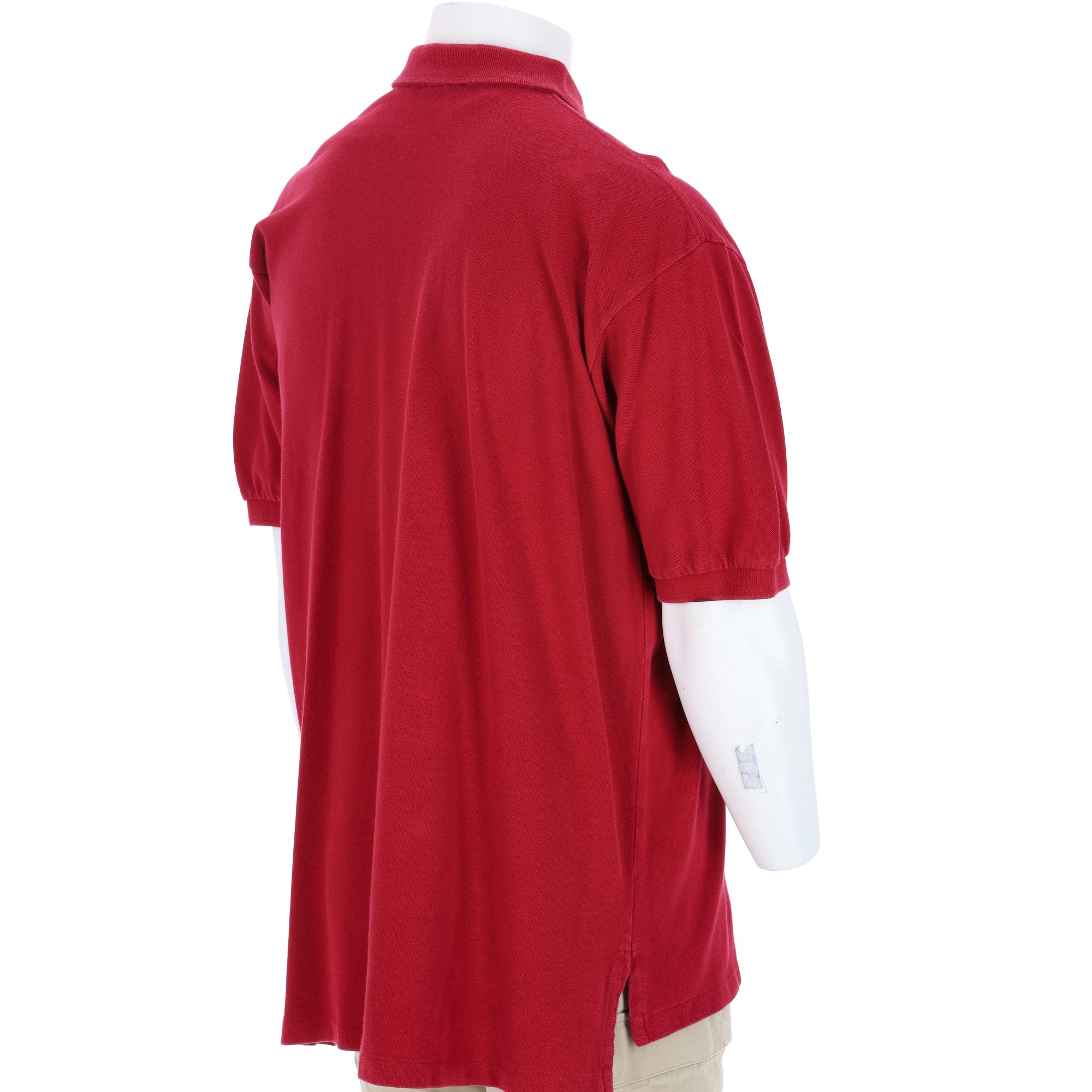 Polo manches courtes Homme  Rouge 2