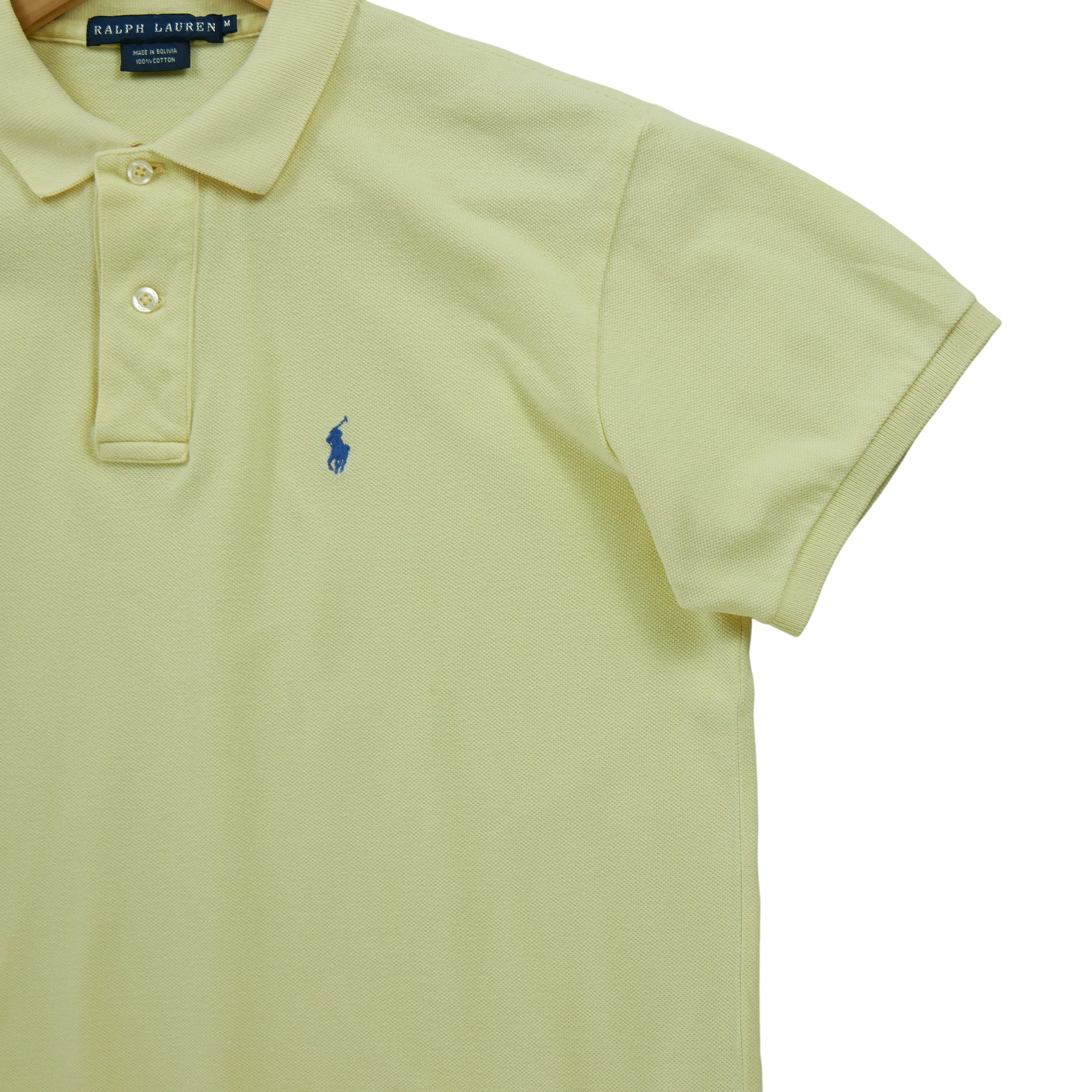 Polo manches courtes Femme  Jaune 3