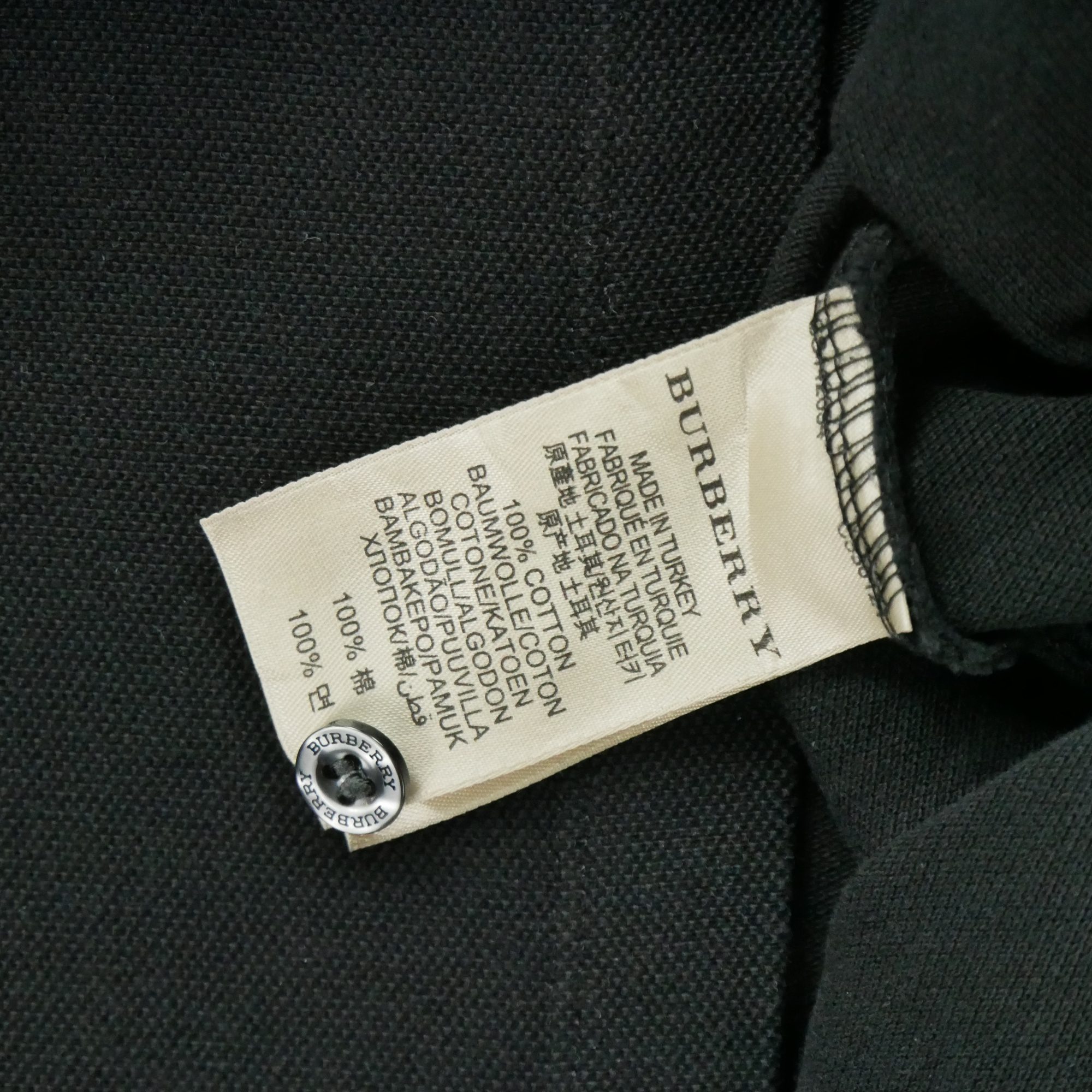 Polo manches courtes Homme  Noir 6
