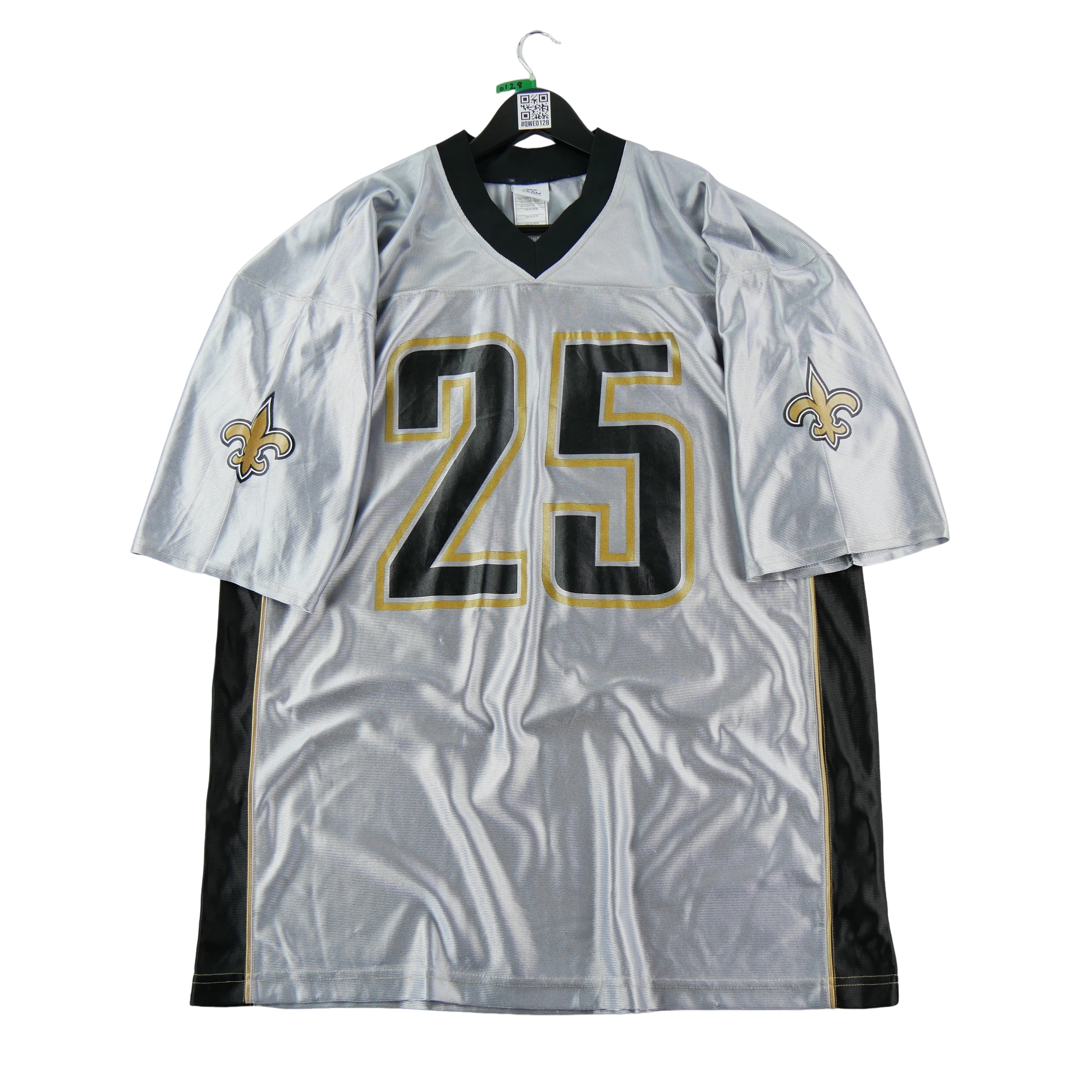 Maillot Homme NFL Reggie Bush Gris 1
