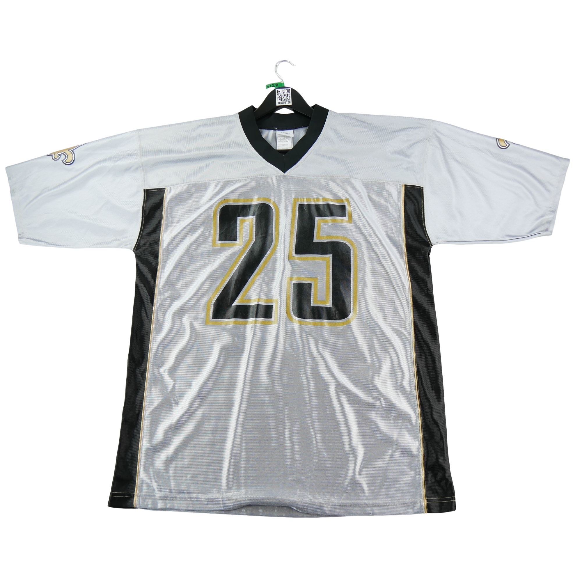 Maillot Homme NFL Reggie Bush Gris 3