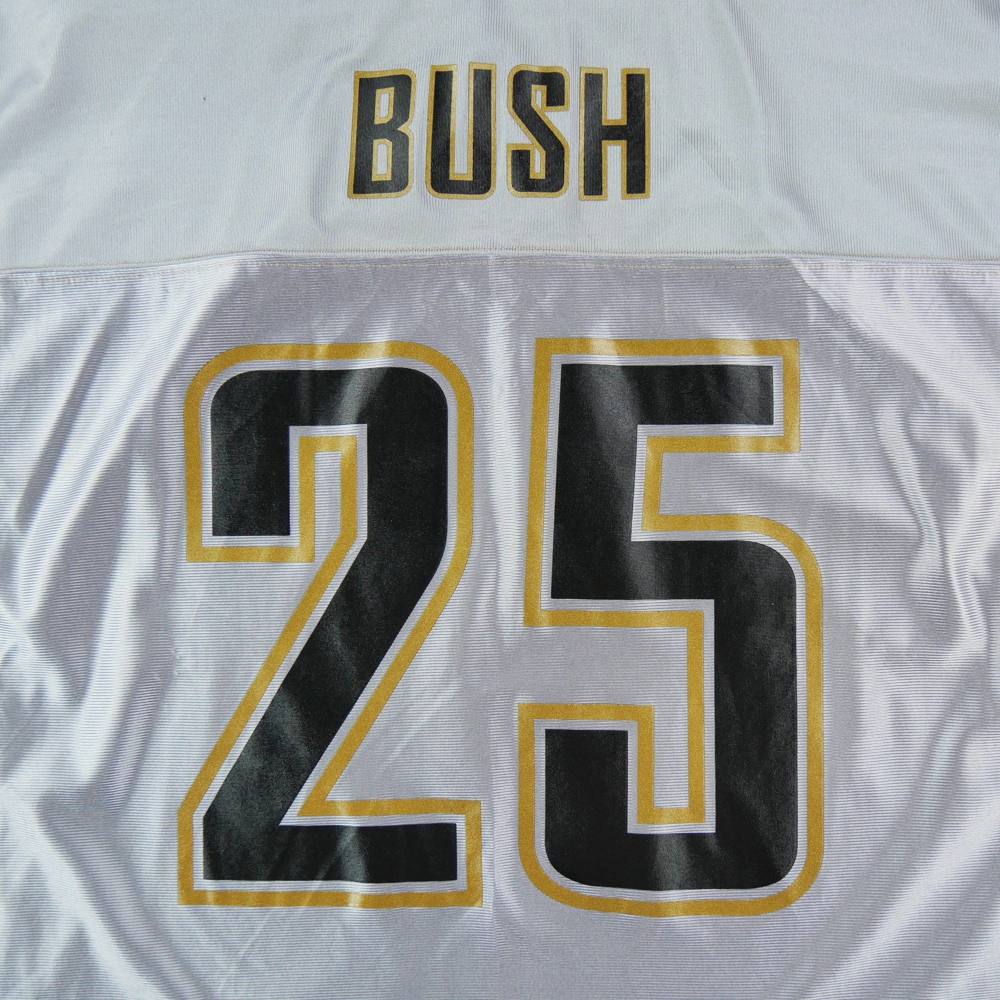 Maillot Homme NFL Reggie Bush Gris 5