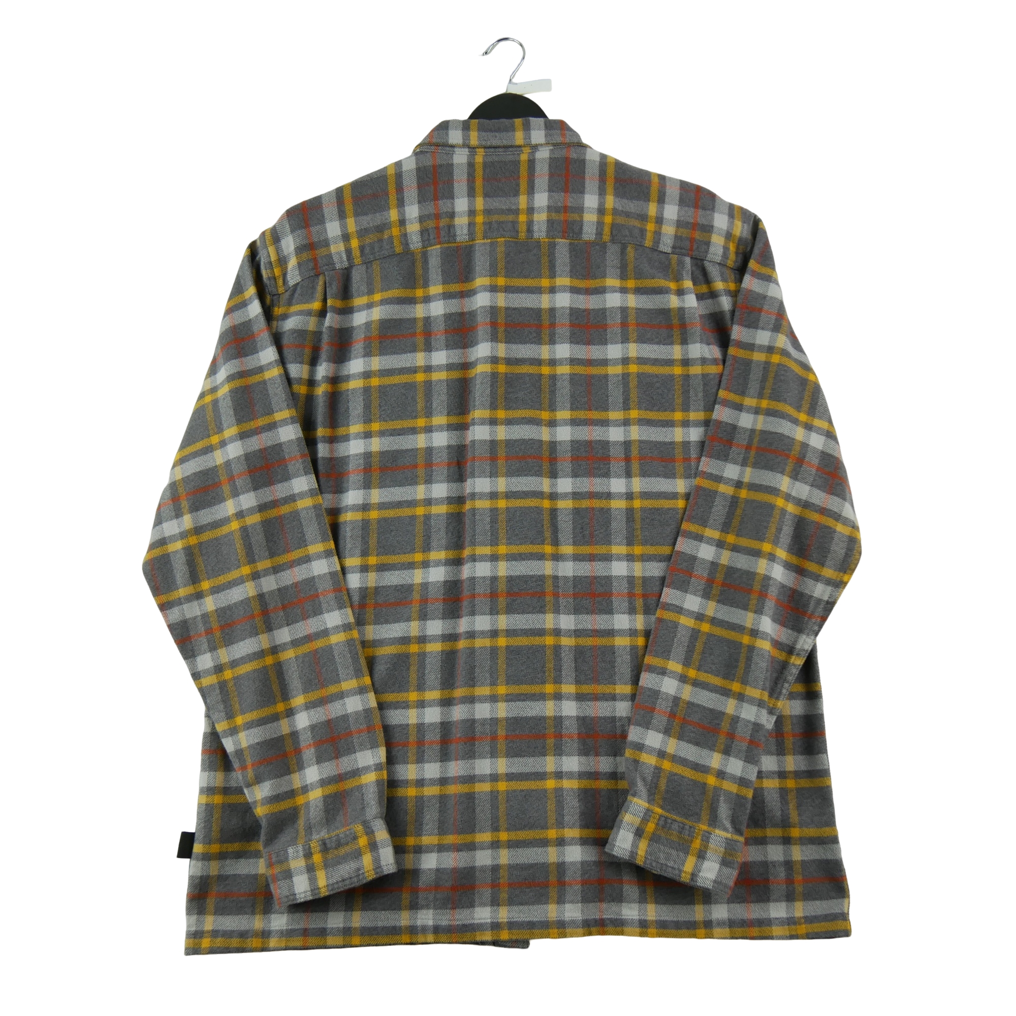 Chemise détente Homme à carreaux Gris 2