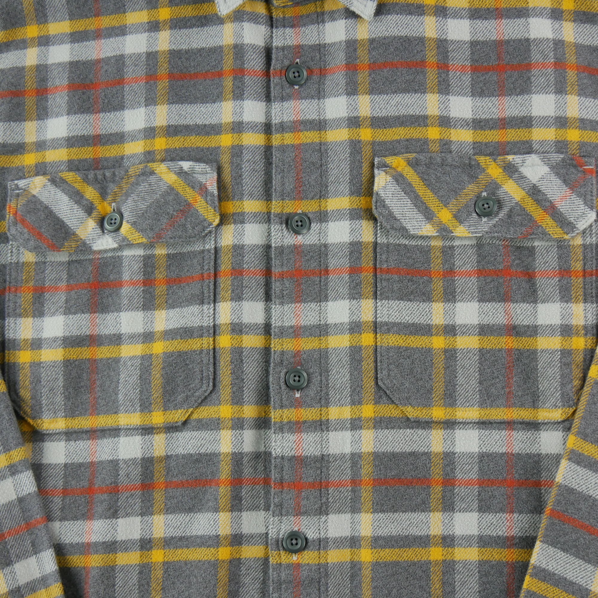 Chemise détente Homme à carreaux Gris 4