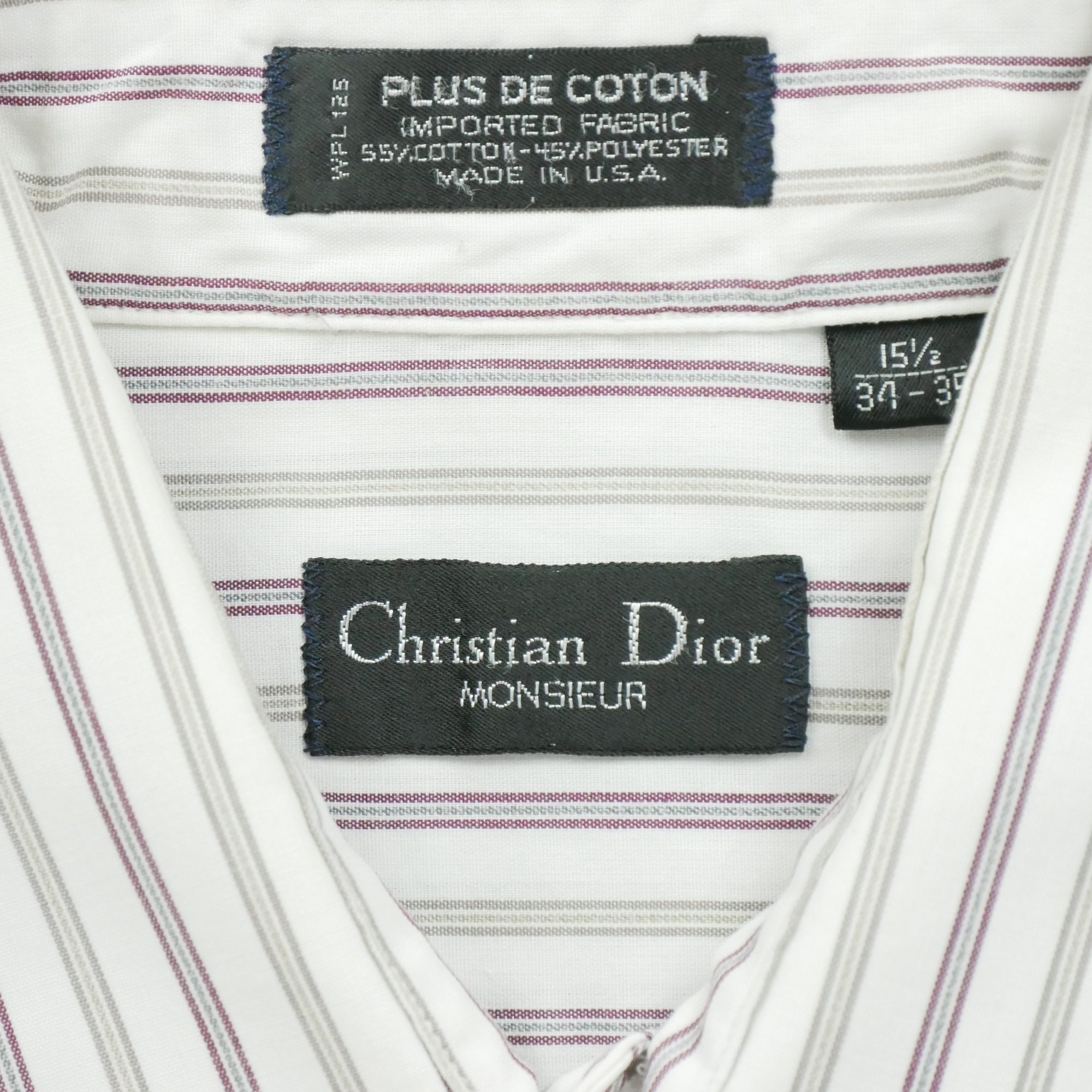 Chemise classique Homme à rayures 8