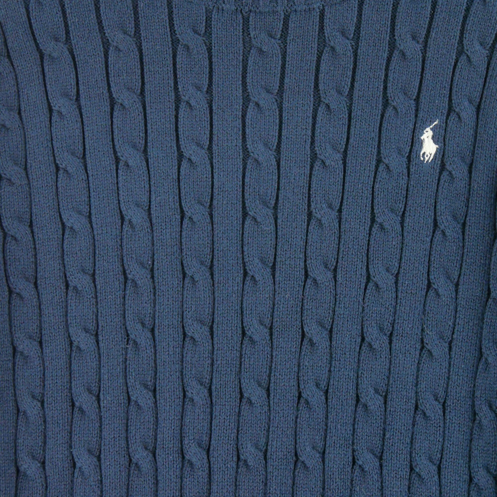 Pull Homme  Cable Knit Marine 4