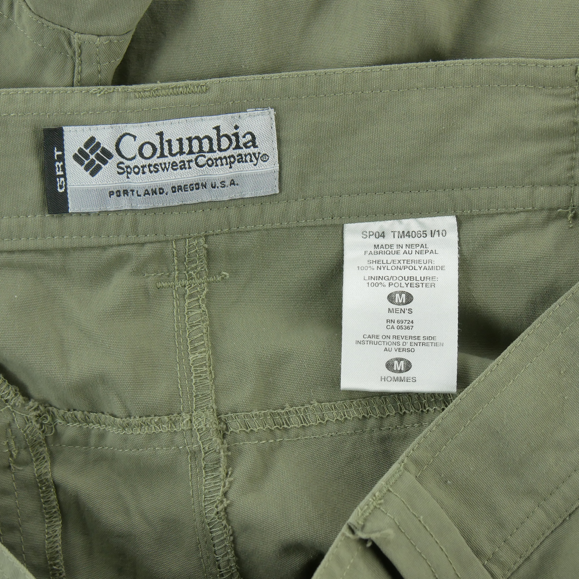Short Homme  Cargo Kaki 6
