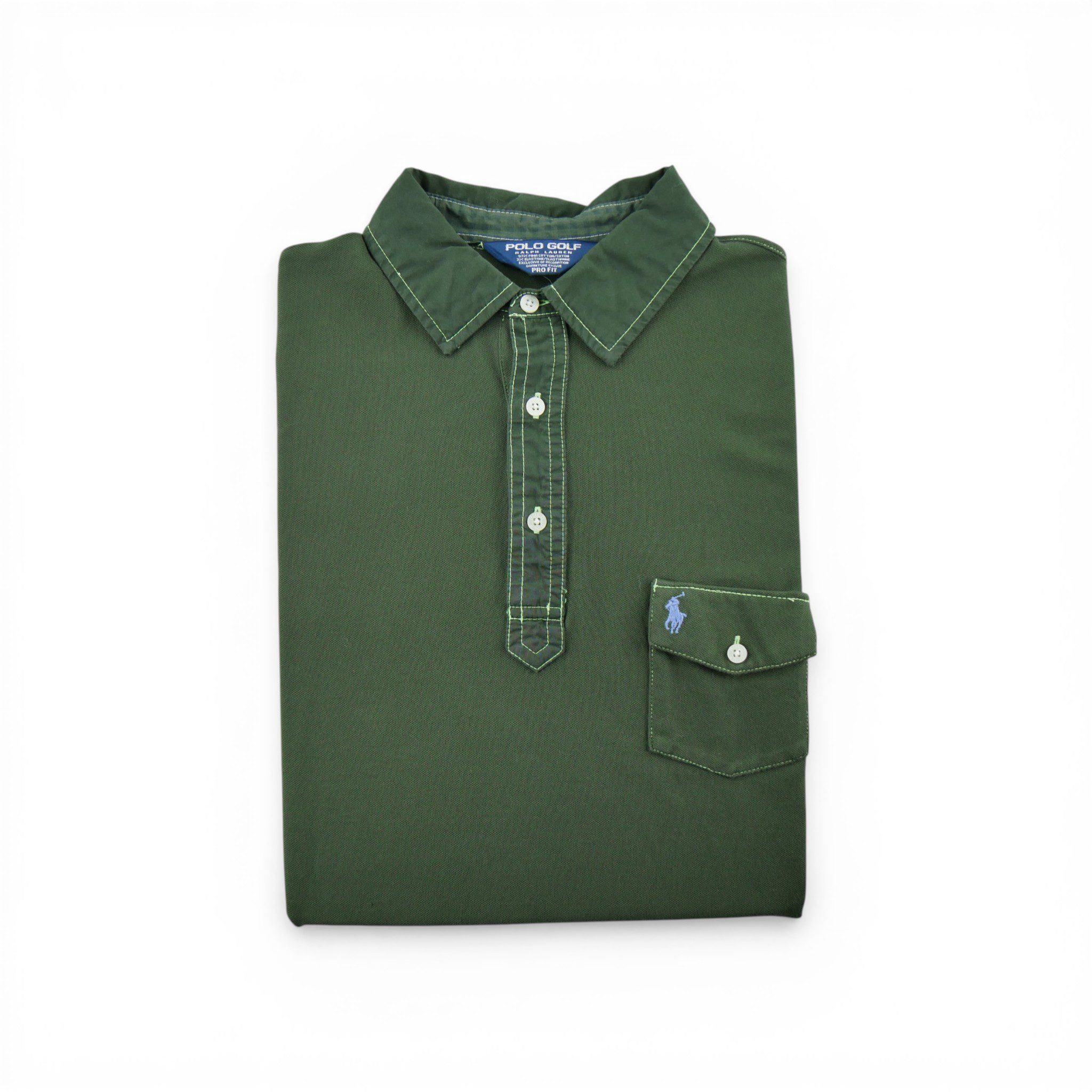 Polo manches courtes Homme  Golf Vert 1