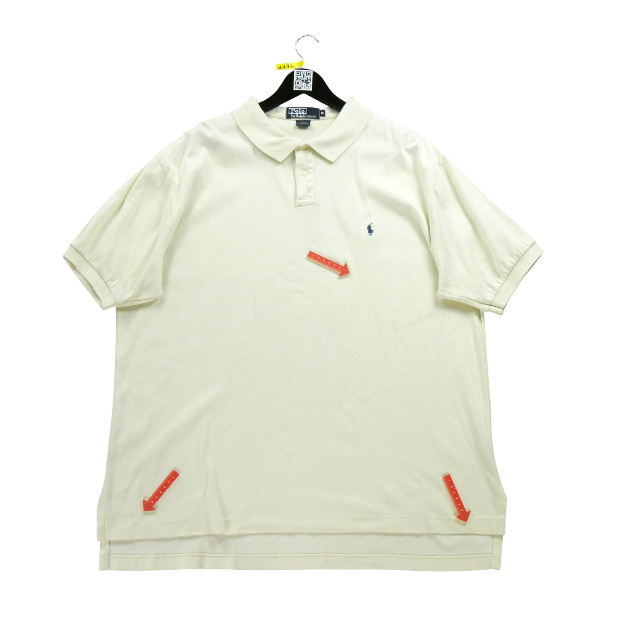 Polo manches courtes Homme  Beige 2