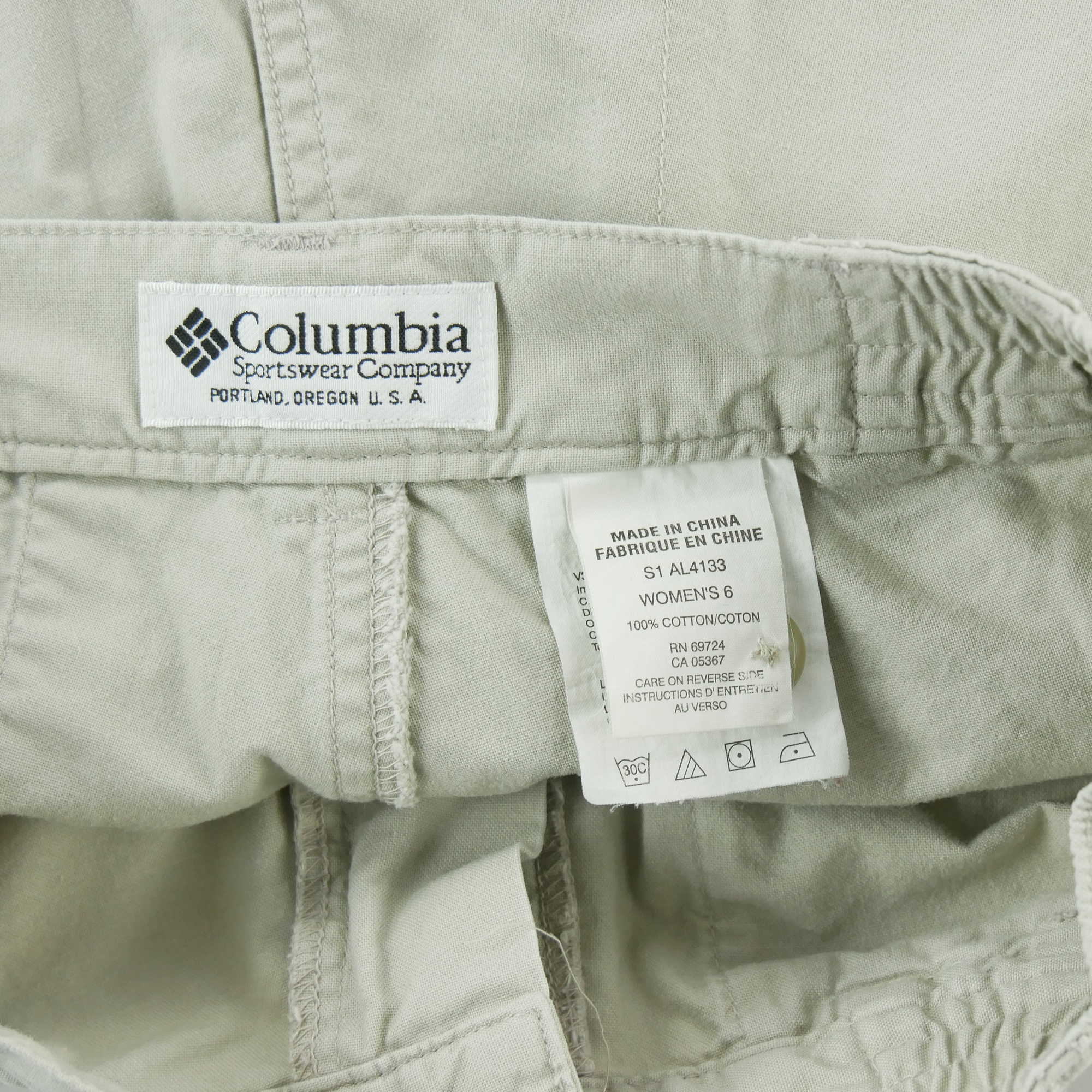 Short Femme  Cargo Beige 5