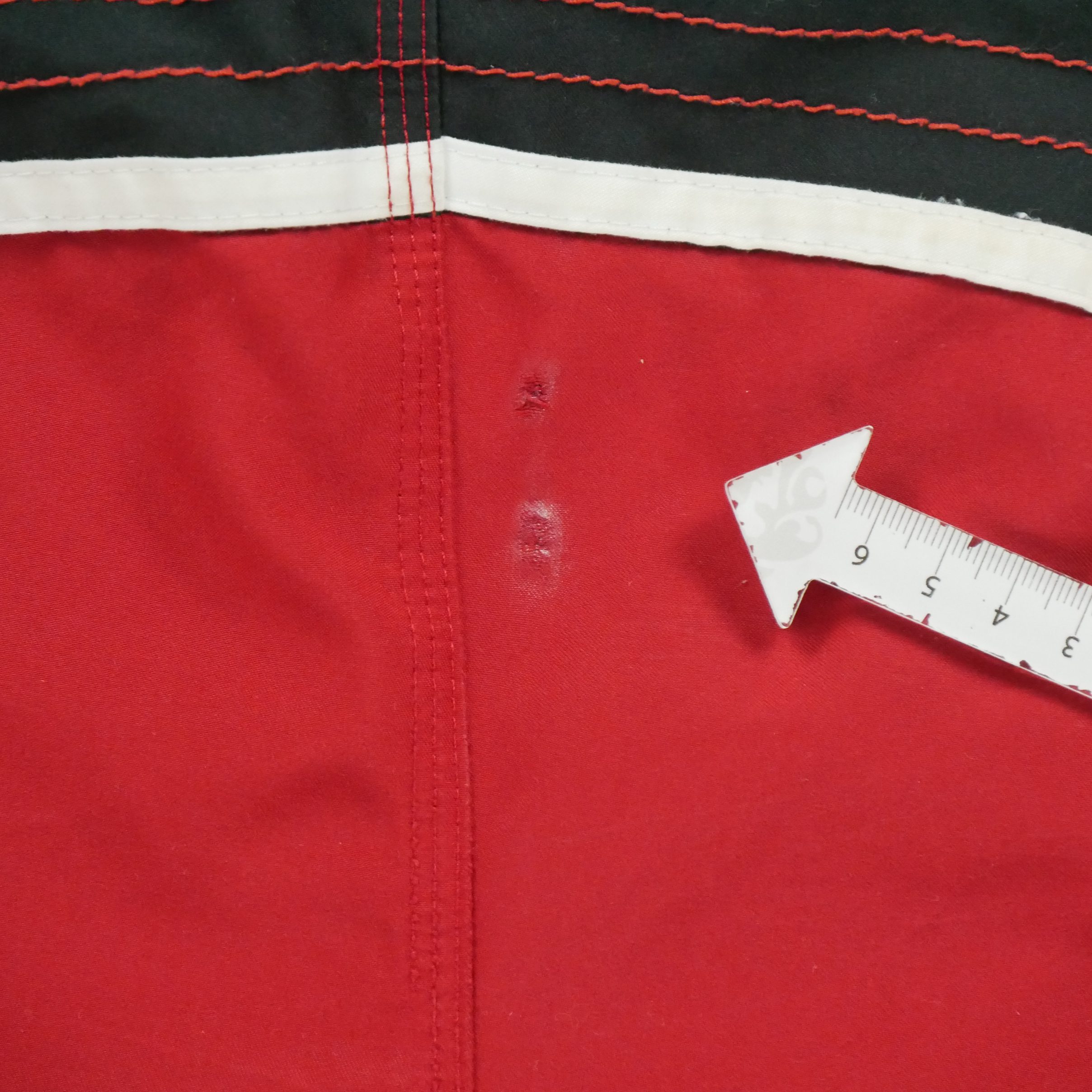Short de bain Homme  Rouge 4