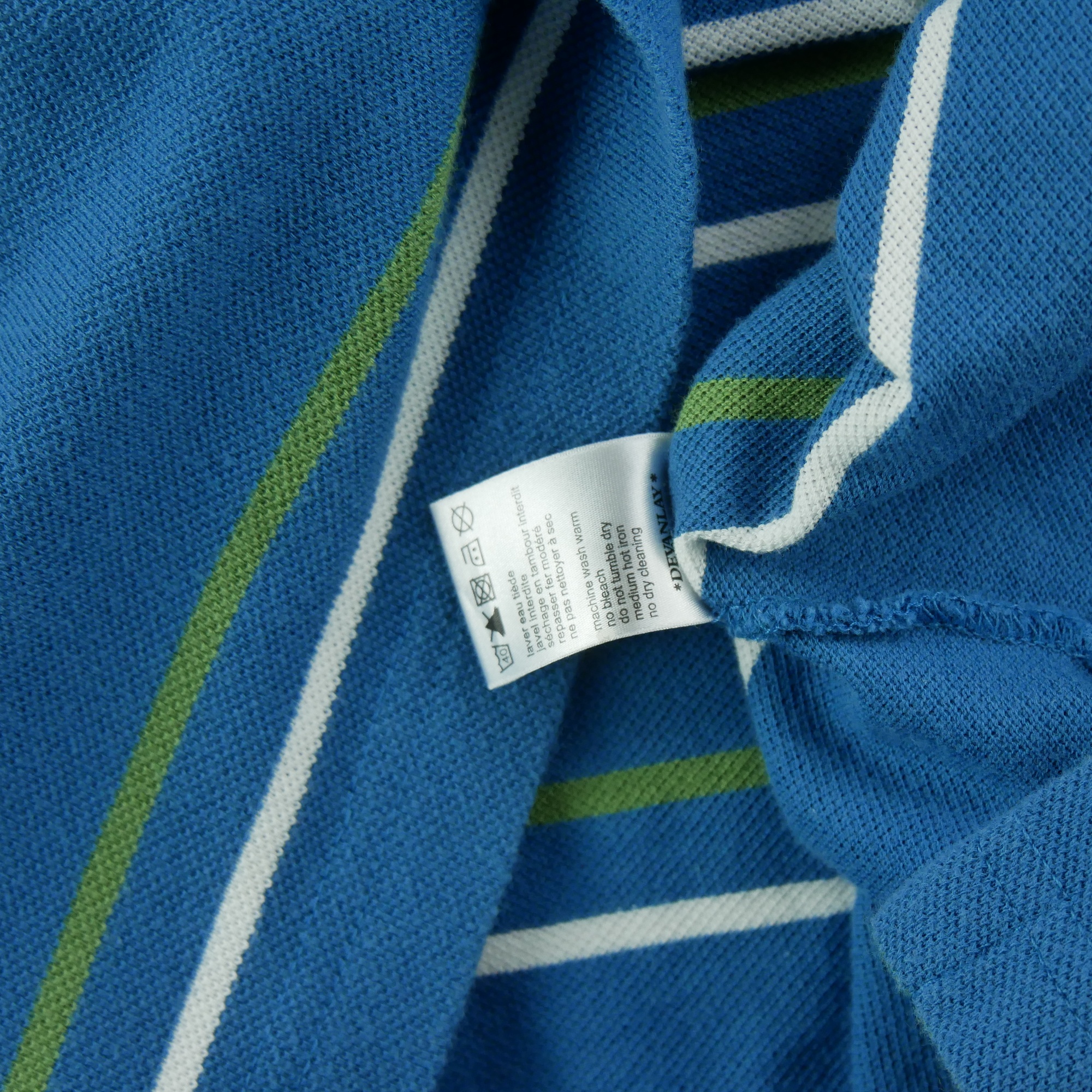 Polo manches courtes Homme  Bleu clair 6