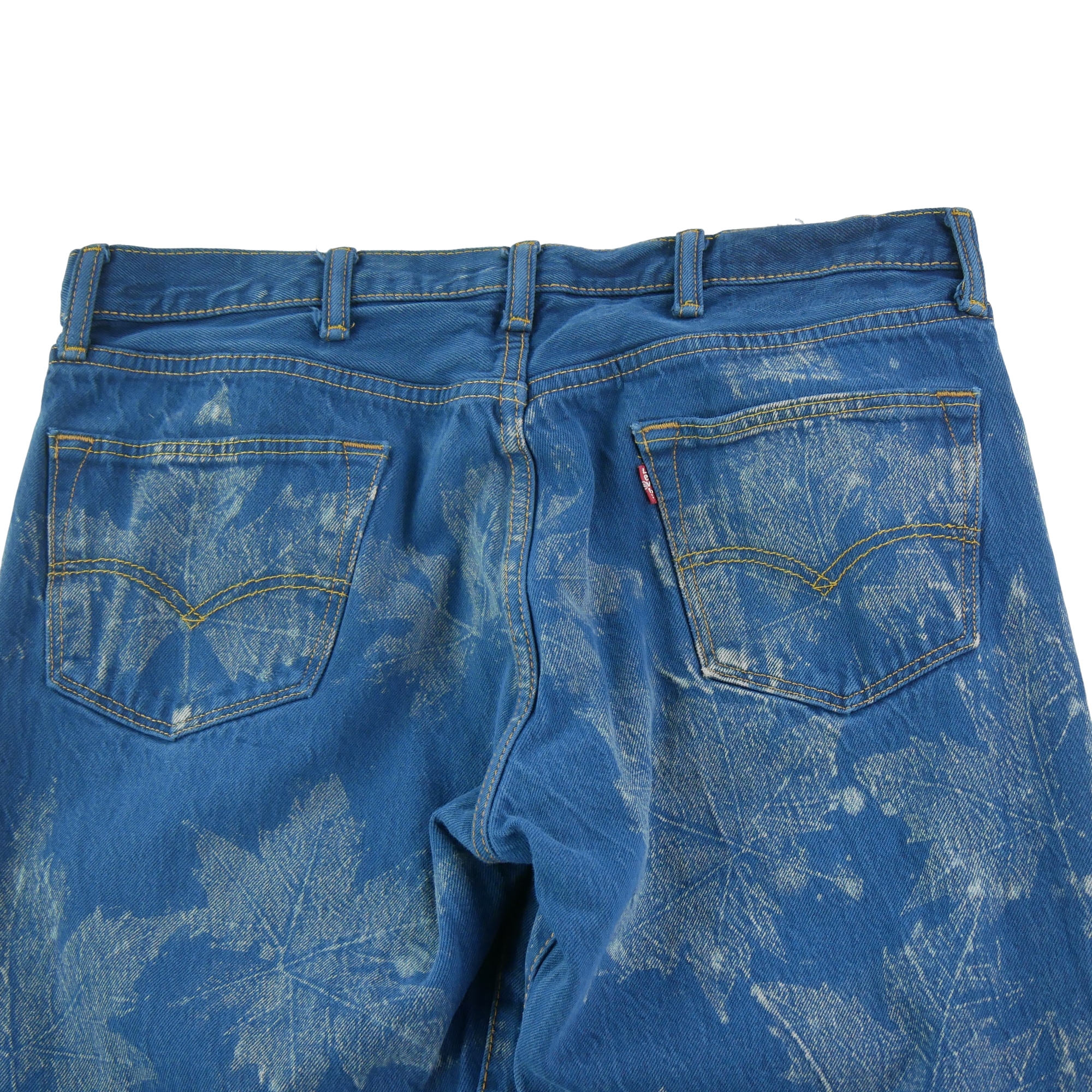 Jean Homme Upcycling Levis 501 Marine 4