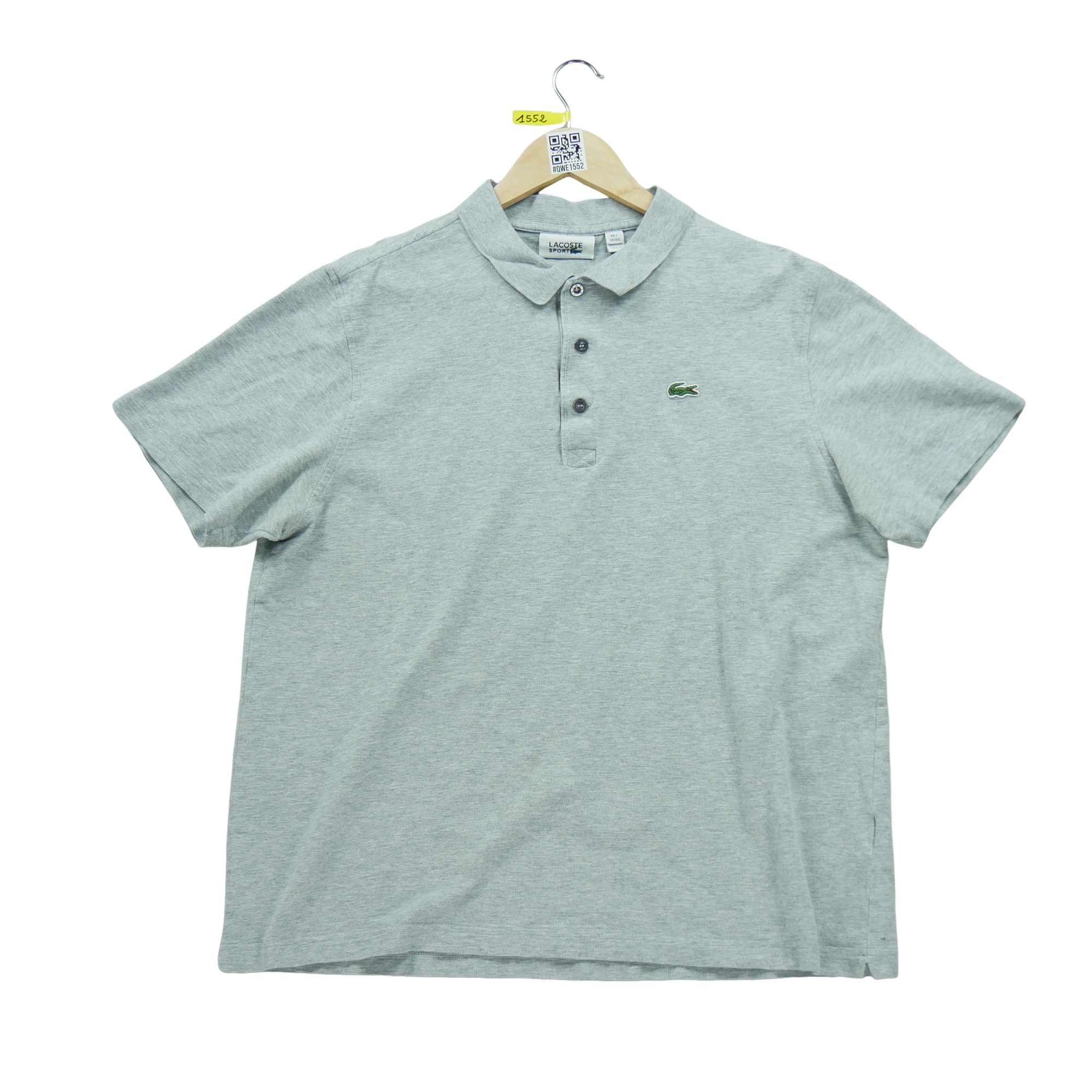 Polo manches courtes Homme  Gris 2