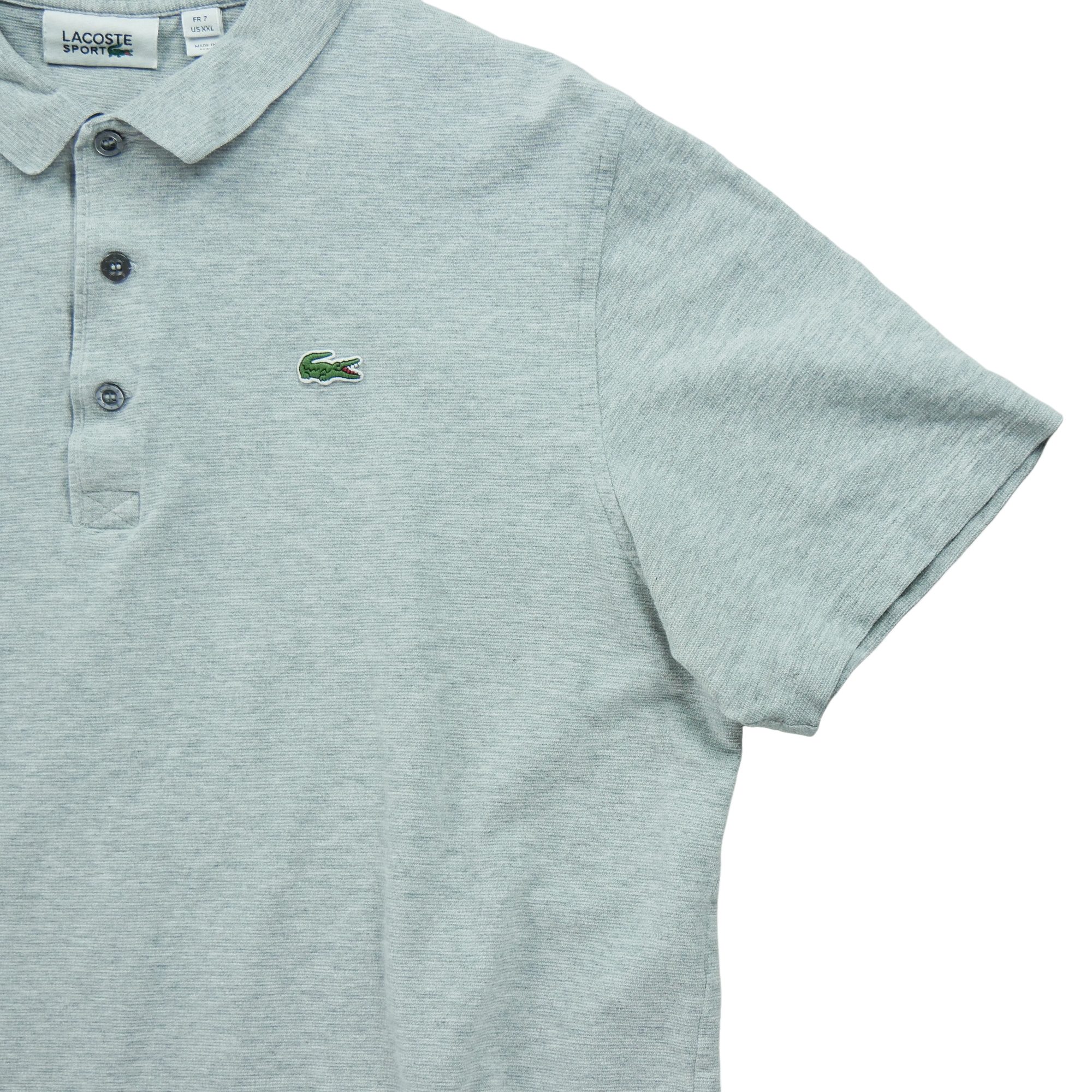 Polo manches courtes Homme  Gris 4